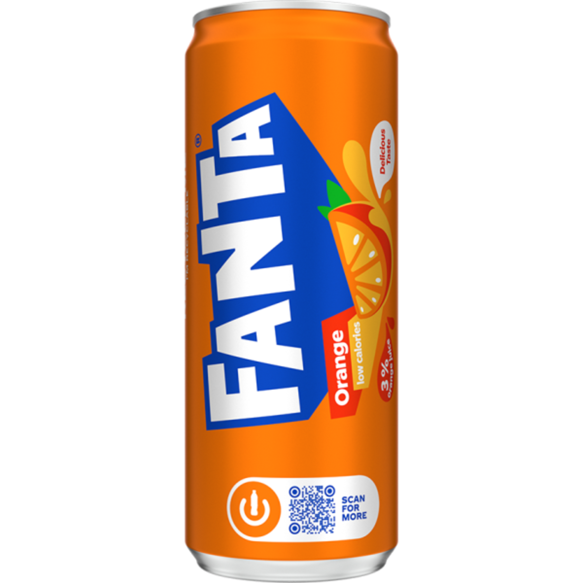 Fanta Orange 330 Ml - Kaucja