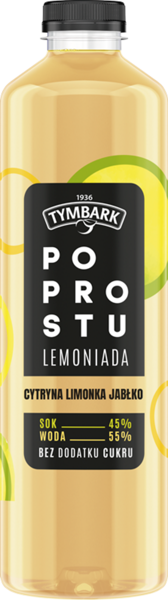 Tymbark Po Prostu Lemoniada Napój Cytryna Limonka 1,25 L