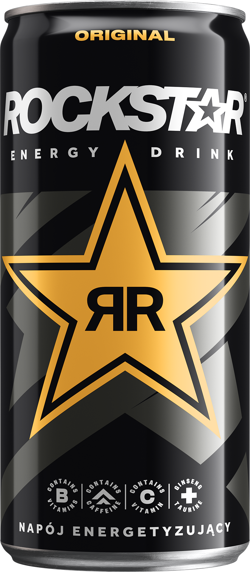 Rockstar Original Gazowany Napój Energetyzujący 250 Ml Kaucja