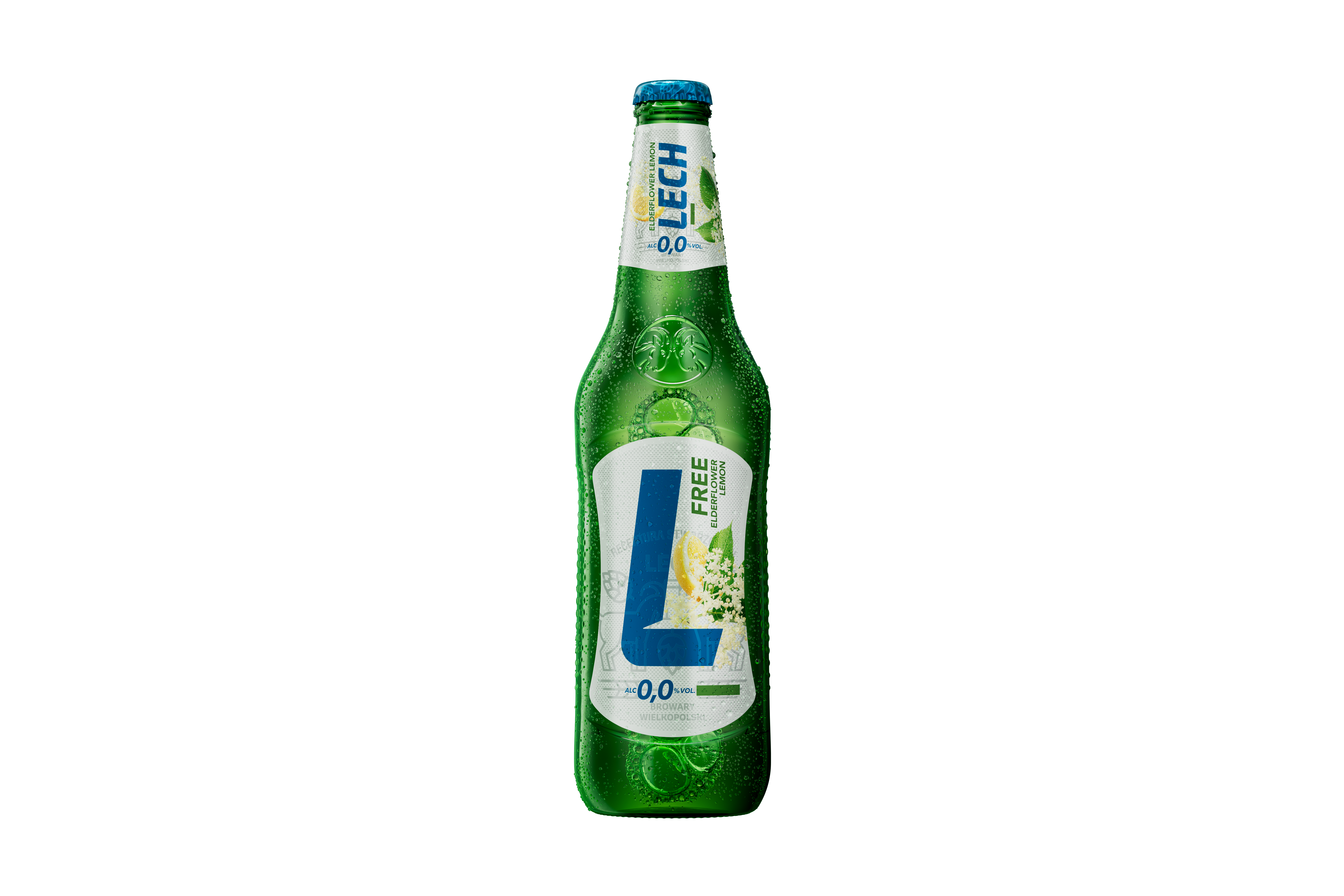 Piwo Lech Free Elderflower Lemon 0,0% Butelka 500Ml