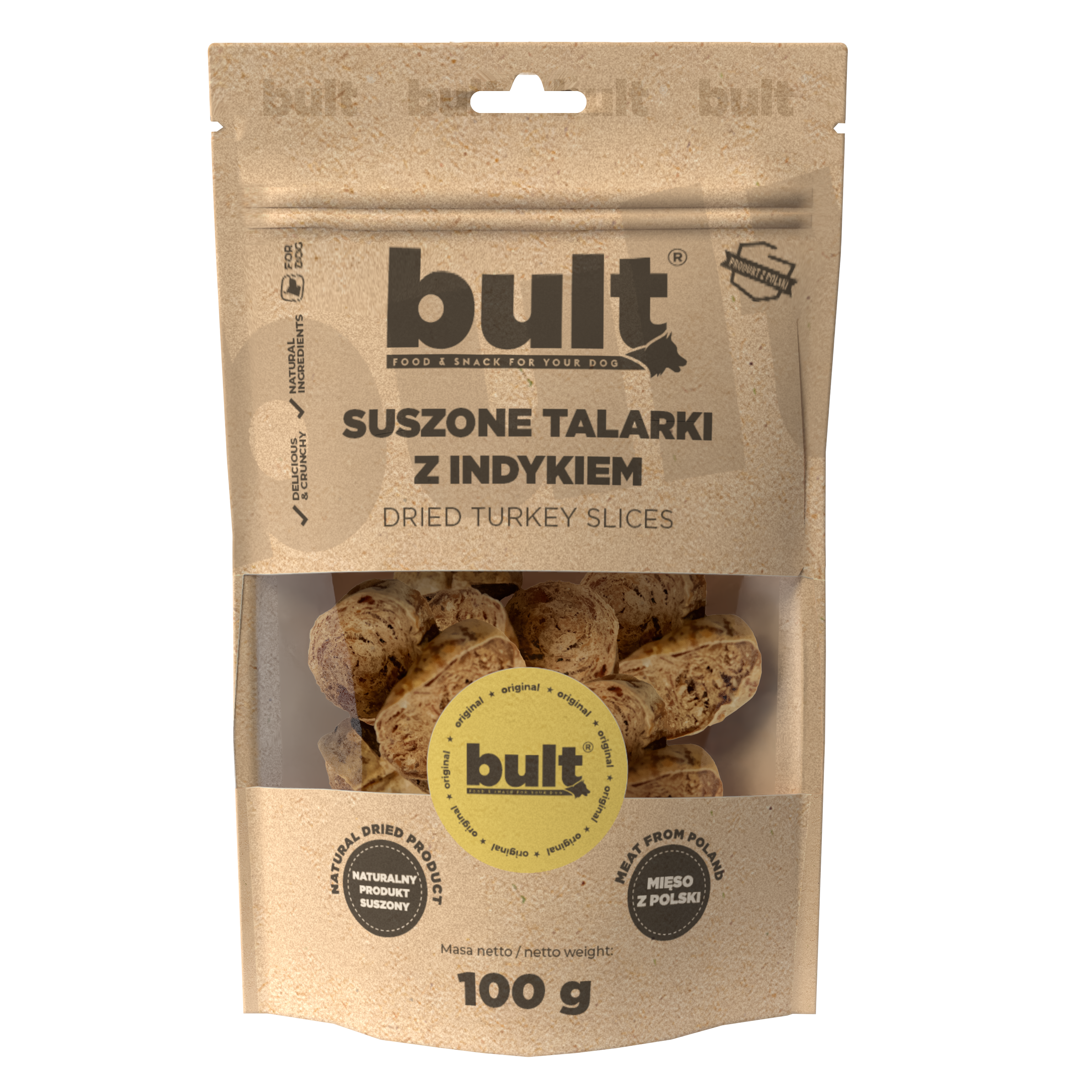 Bult Suszone Talarki Z Indykiem 100G