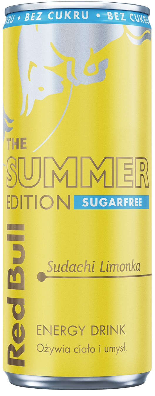 Red Bull Summer Edition Napój Energetyczny Bez Cukru Sudachi Limonka 250 Ml