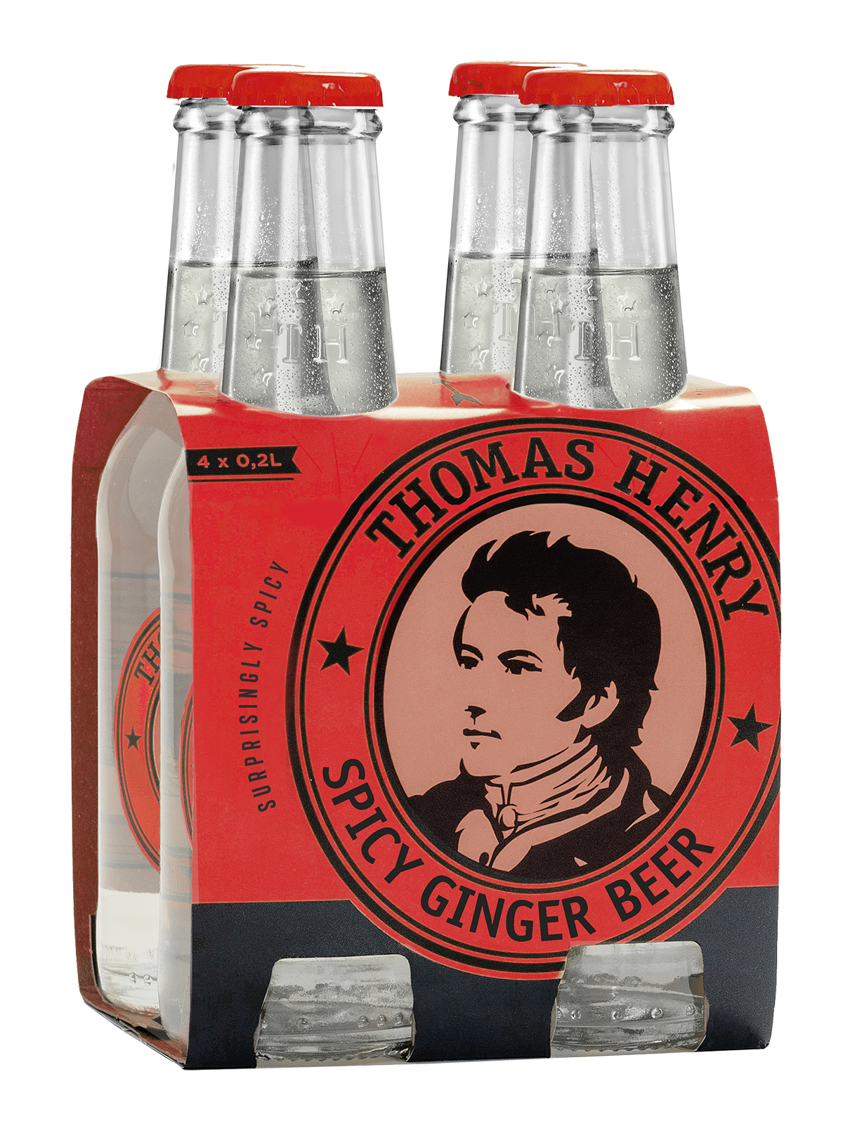 Thomas Henry Spicy Ginger Beer 4X200 Ml