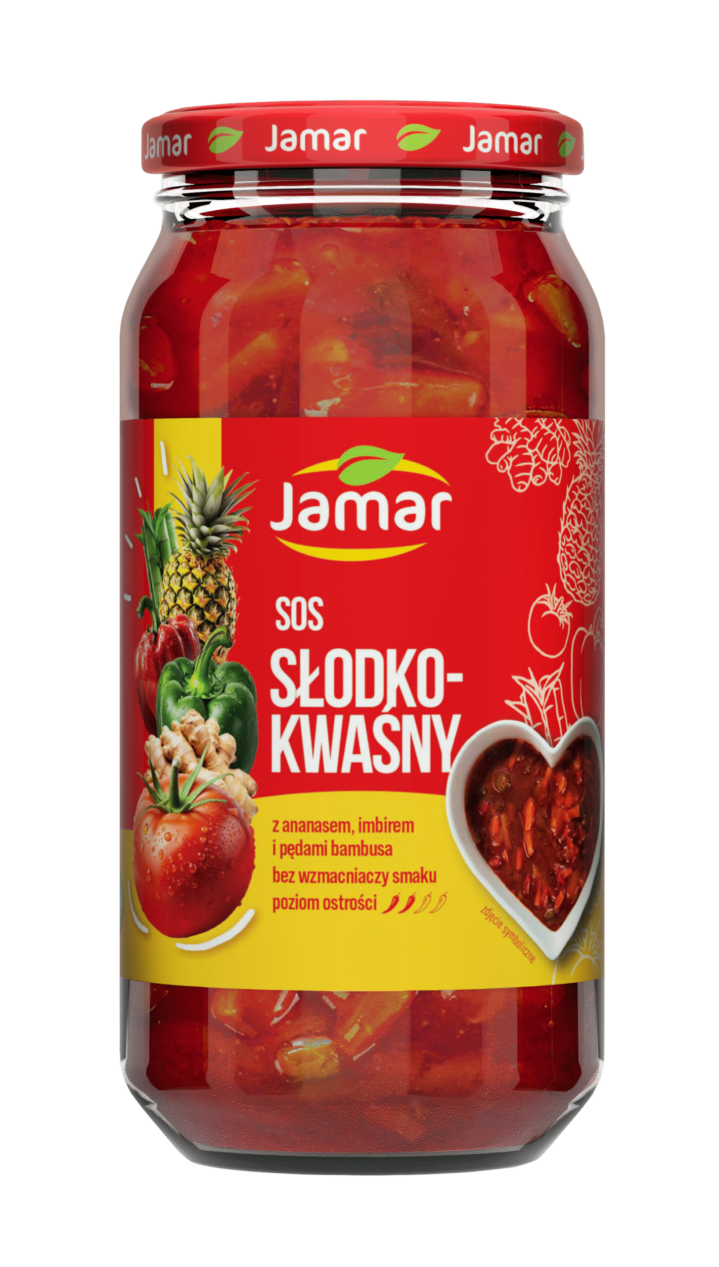 Sos Słodko- Kwaśny 520 G Jamar