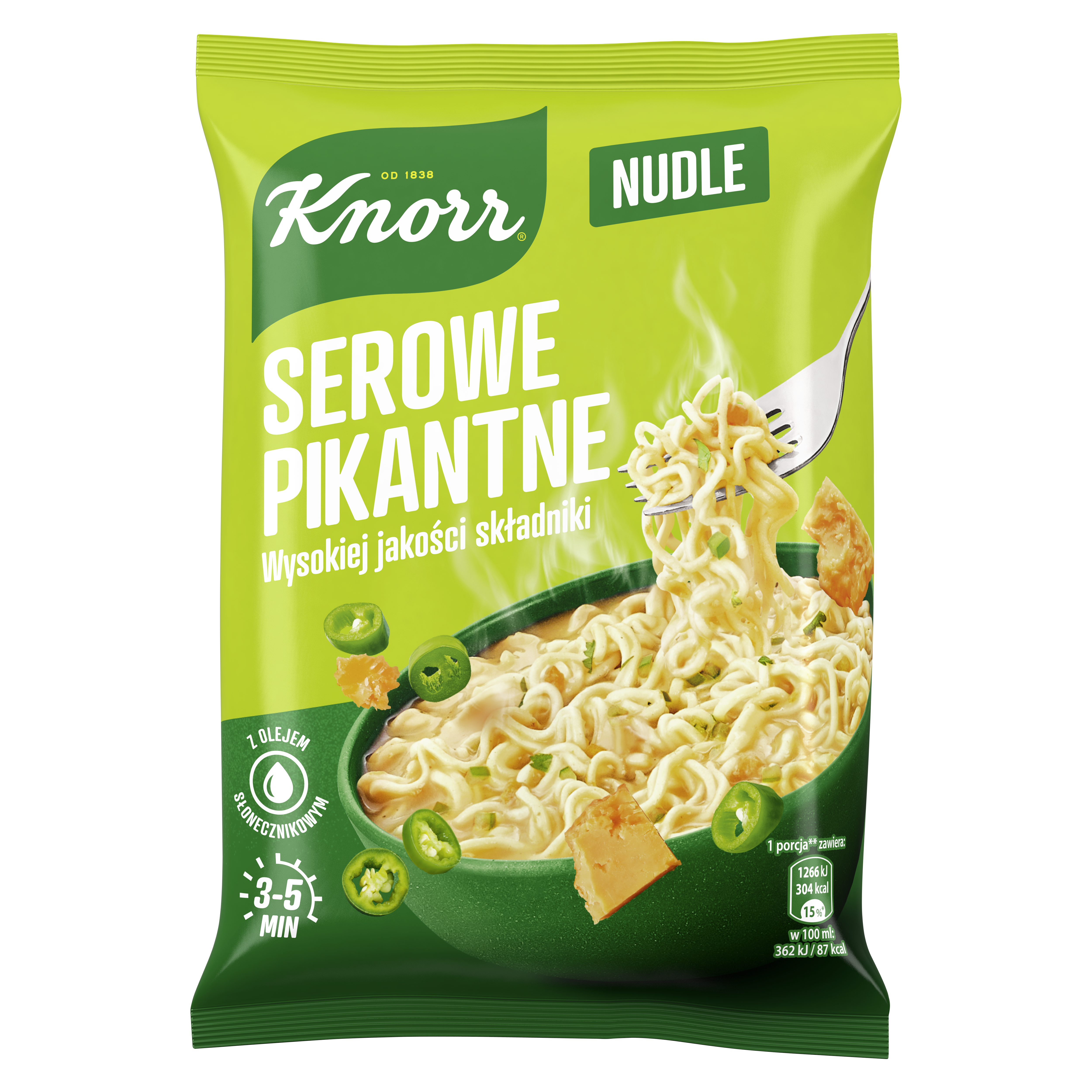 Knorr Ser Pikantny Nudle 63G
