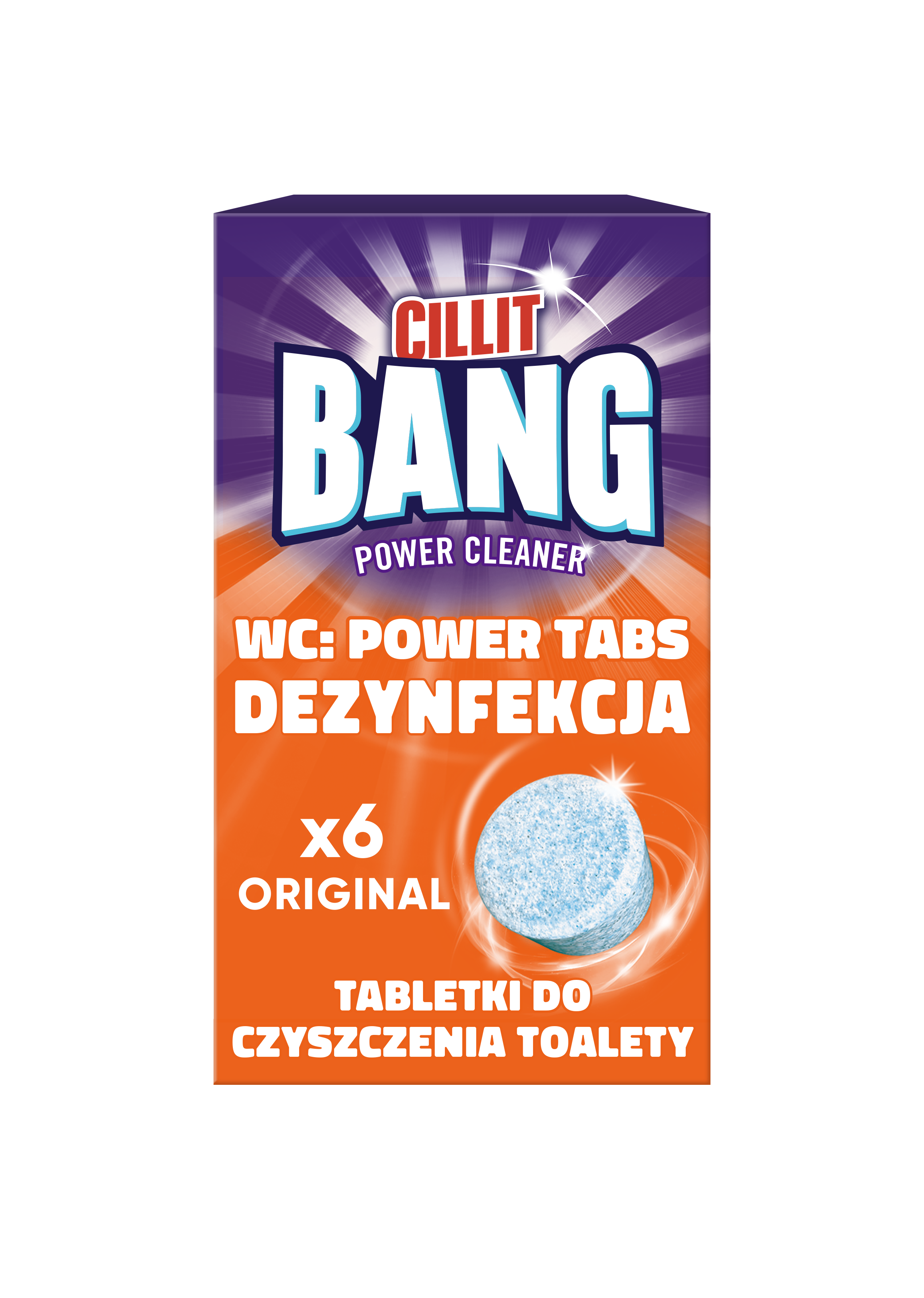 Cillit Bang Wc Tabs Origin 6 Szt.