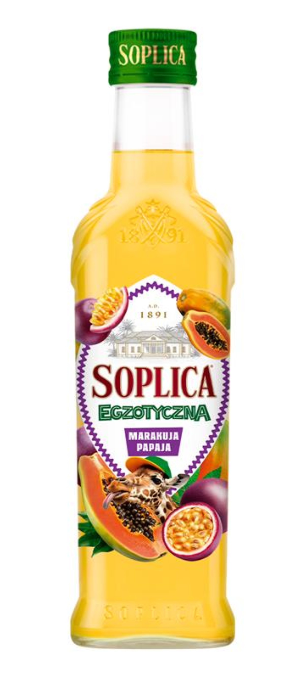 Likier Soplica Egzotyczna Marakuja Papaja 0,2L 21%