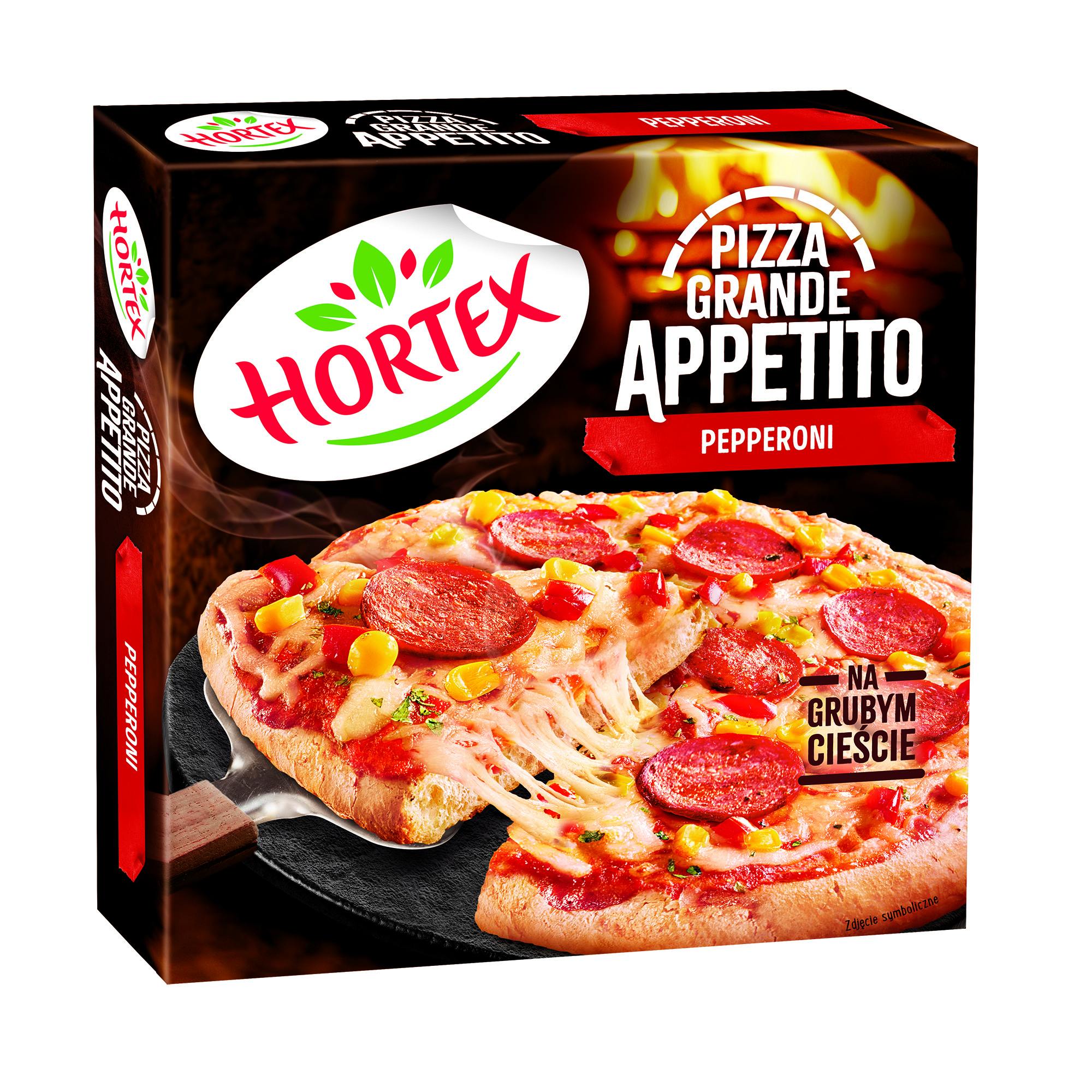 Hortex Pizza Pepperoni Grande Appetito 390G