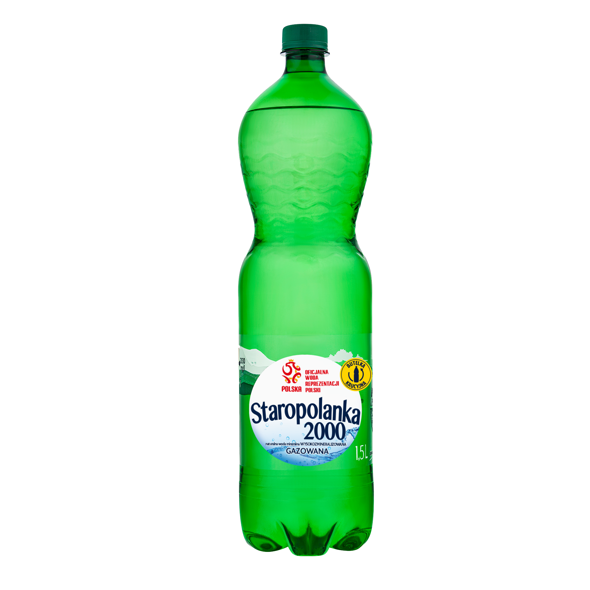 Staropolanka 2000 Woda Gazowana 1,5 Litra Drs