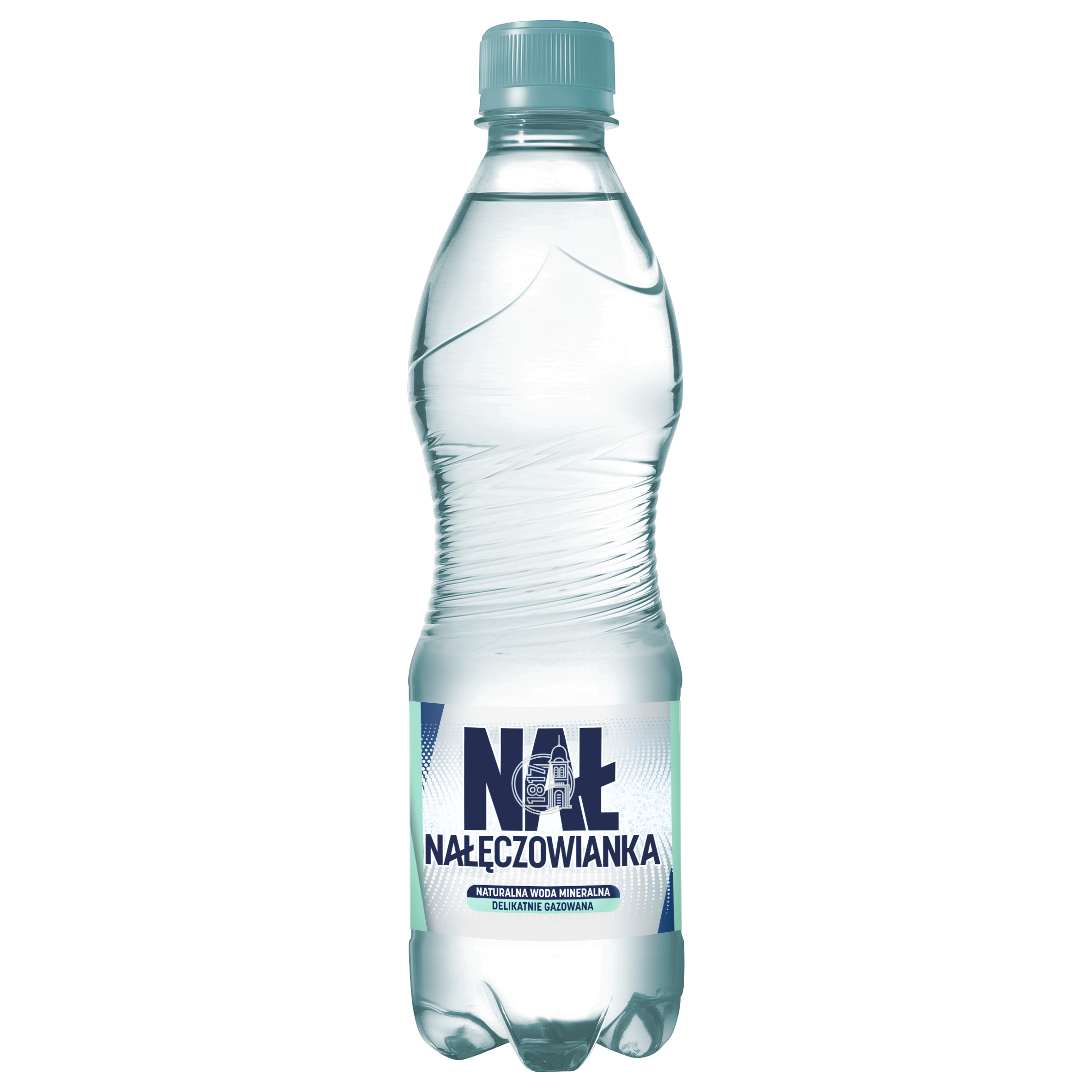 Nałęczowianka Naturalna Woda Mineralna Delikatnie Gazowana 0,5 L