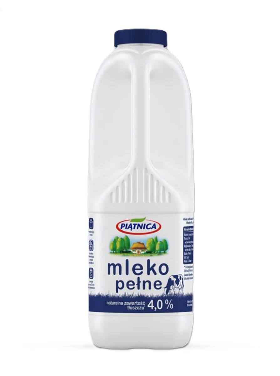 Piątnica Mleko Pełne 4% 1 L