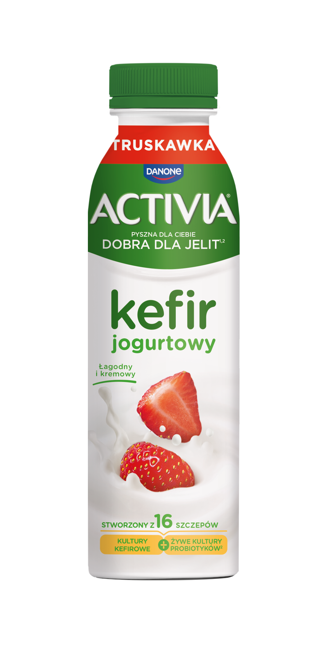 Activia Drink Kefir Truskawka 280 G