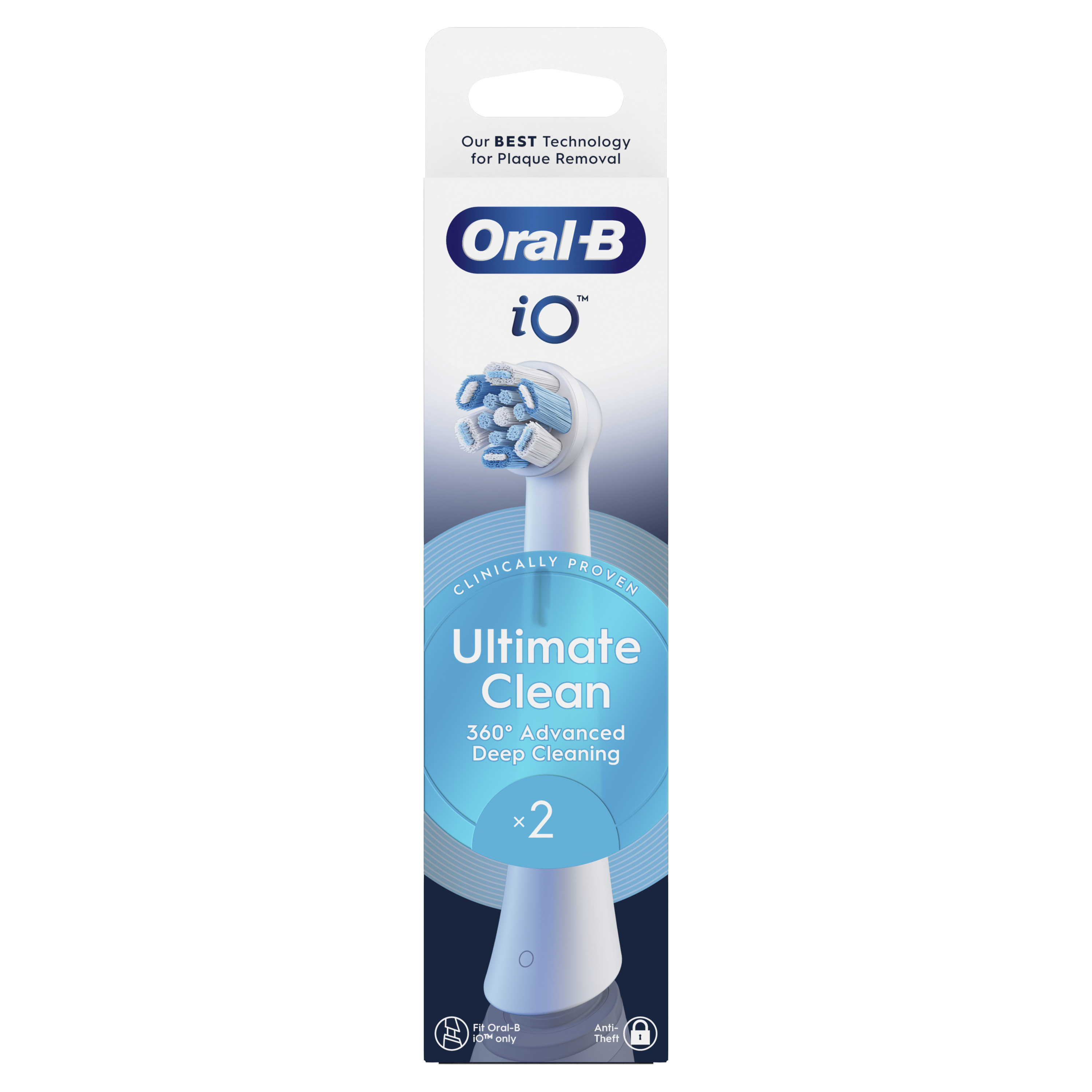 Końcówki Do Szczoteczek Oral-B Io Ultimate Clean 2Szt