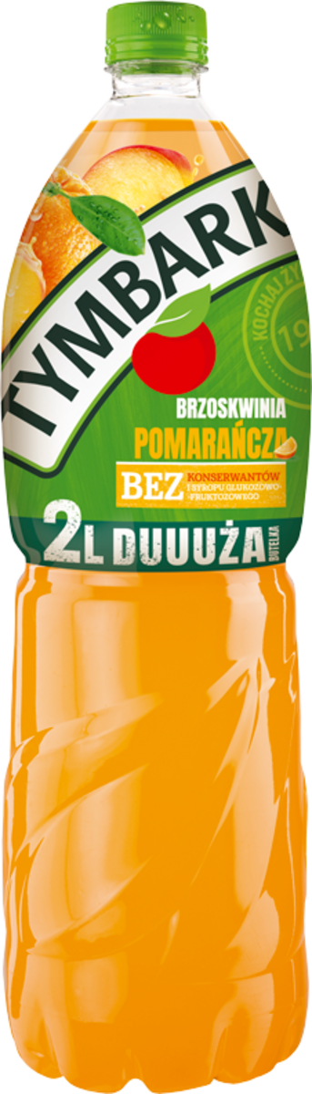 Tymbark Napój Pomarańcza Brzoskwinia 2 L