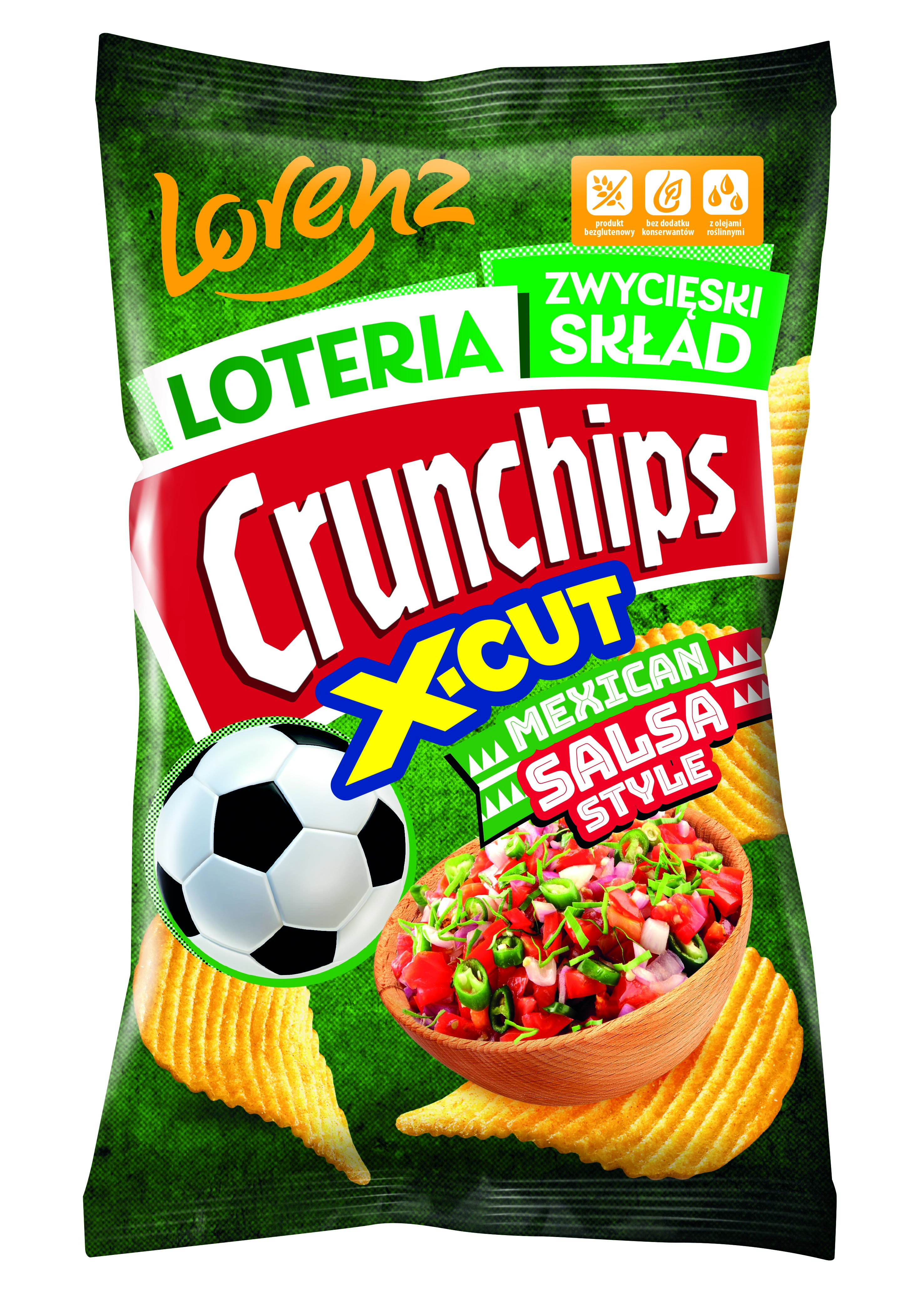Crunchips X-Cut Mexican Salsa 130G