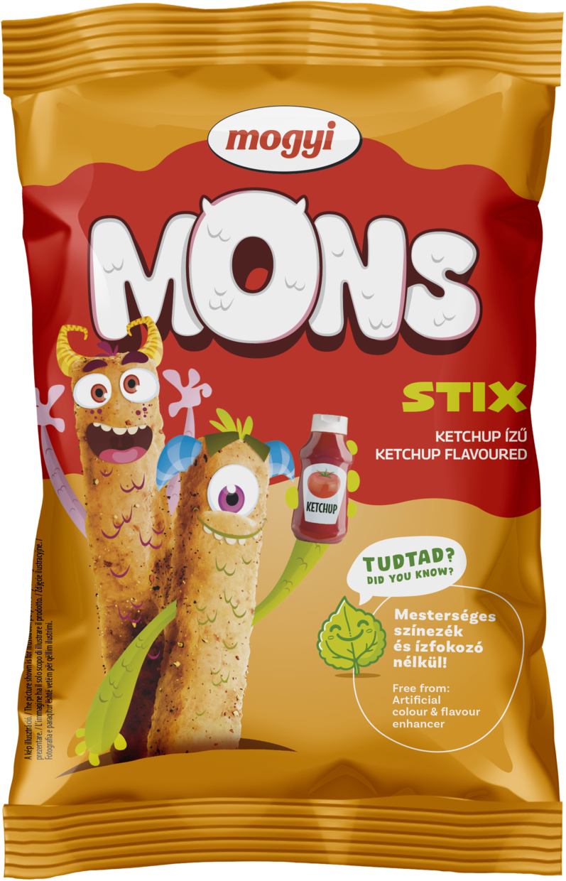 Mons Stix - Chrupki O Smaku Ketchupu 35G