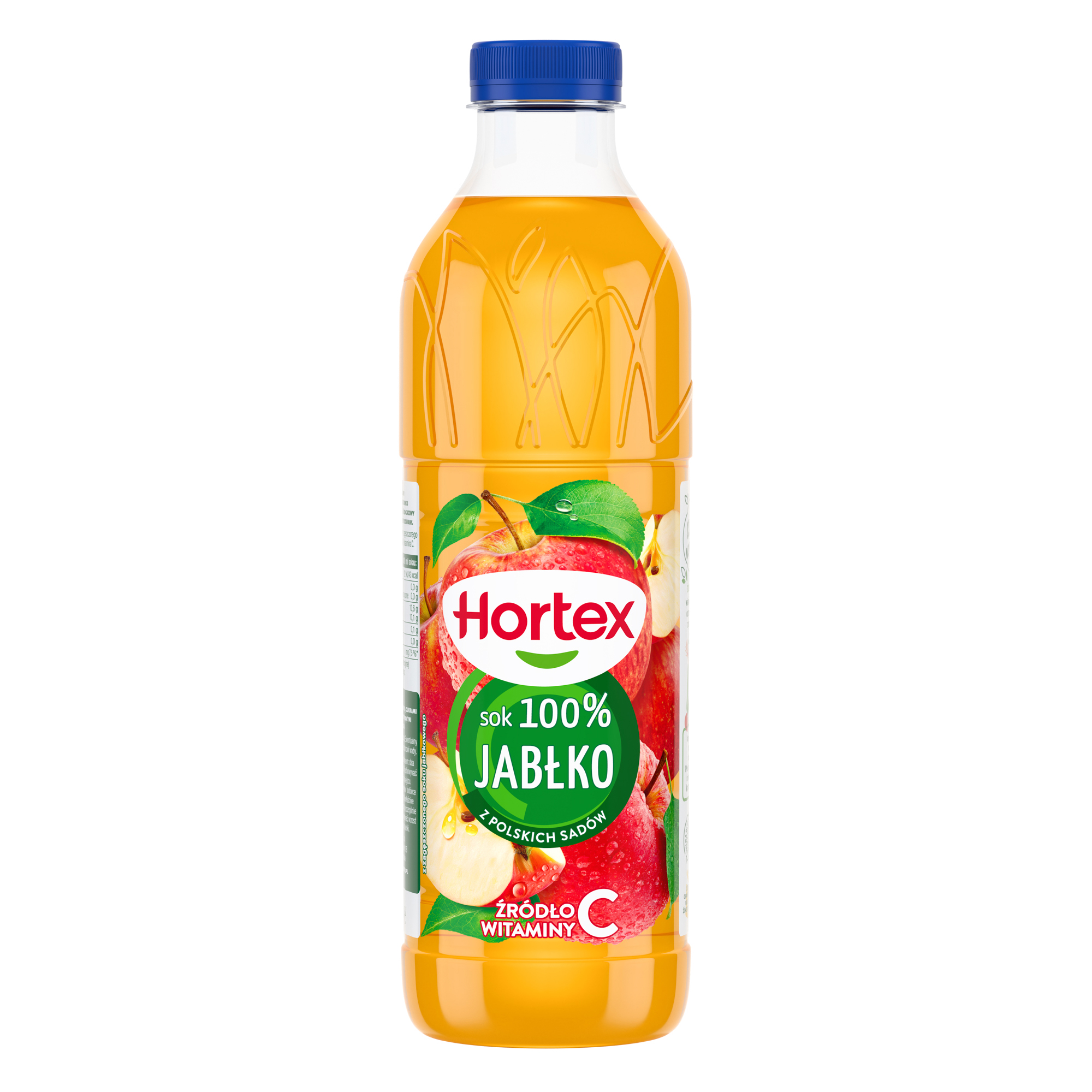 Hortex Sok 100% Jabłko Butelka Apet 1 L Kaucja