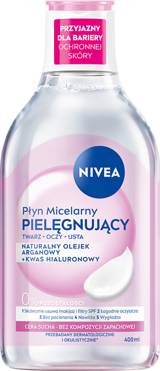 Nivea Pielęgnujący Płyn Micelarny Do Skóry Suchej 400 Ml