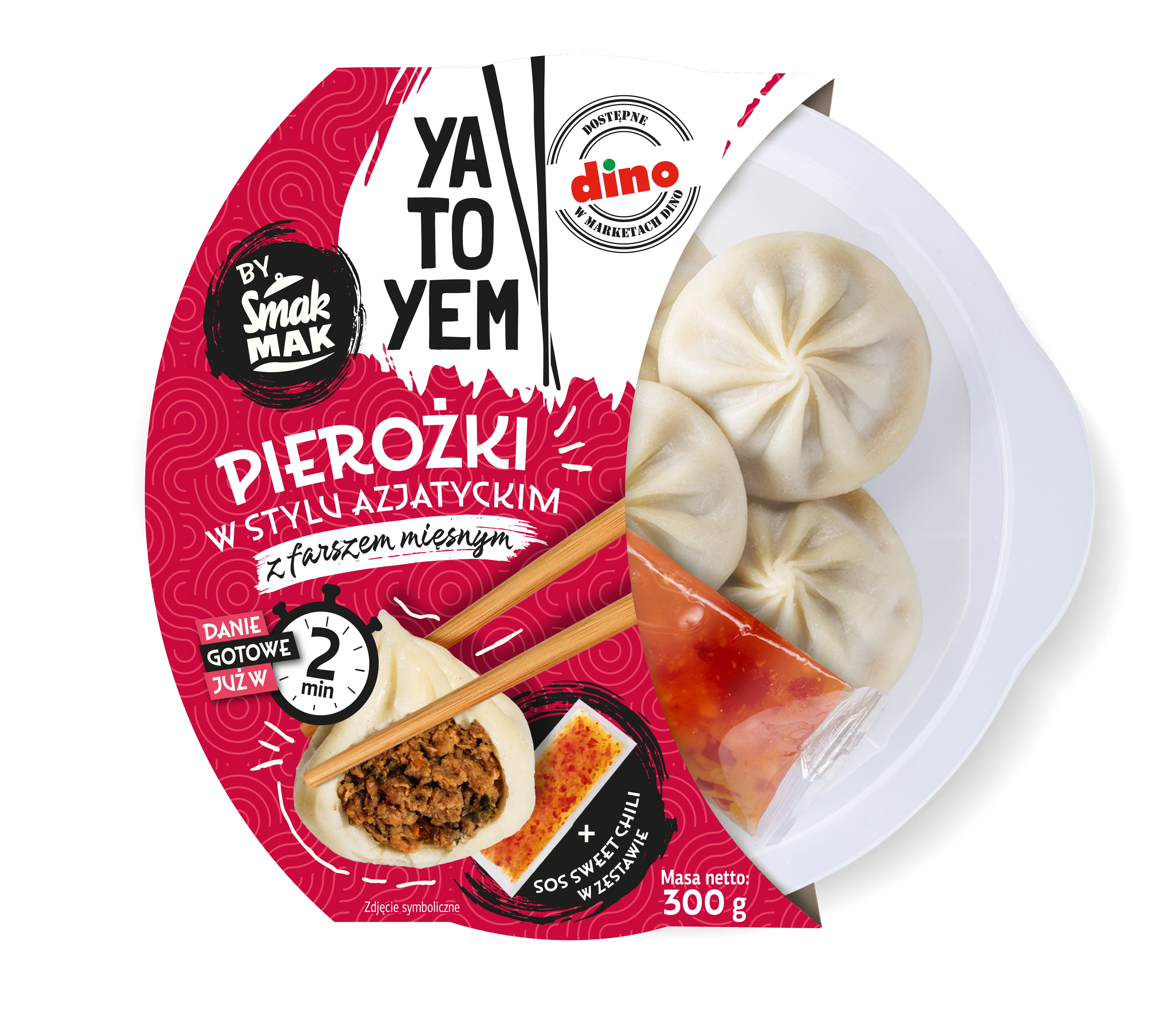 Ya To Yem Pierożki W Stylu Azjatyckim Z Farszem Mięsnym 300 G