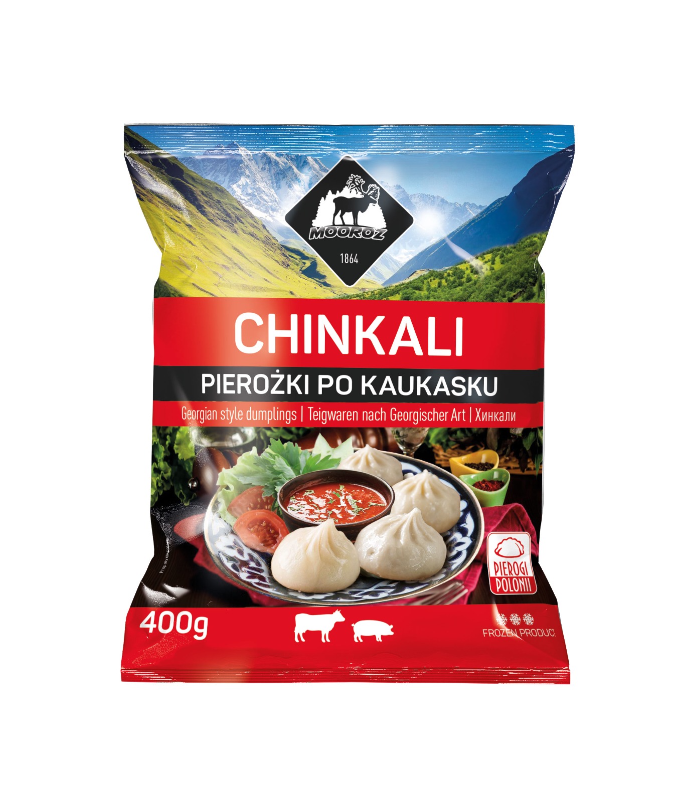 Mooroz Chinkali Pierożki Po Kaukasku 400 G