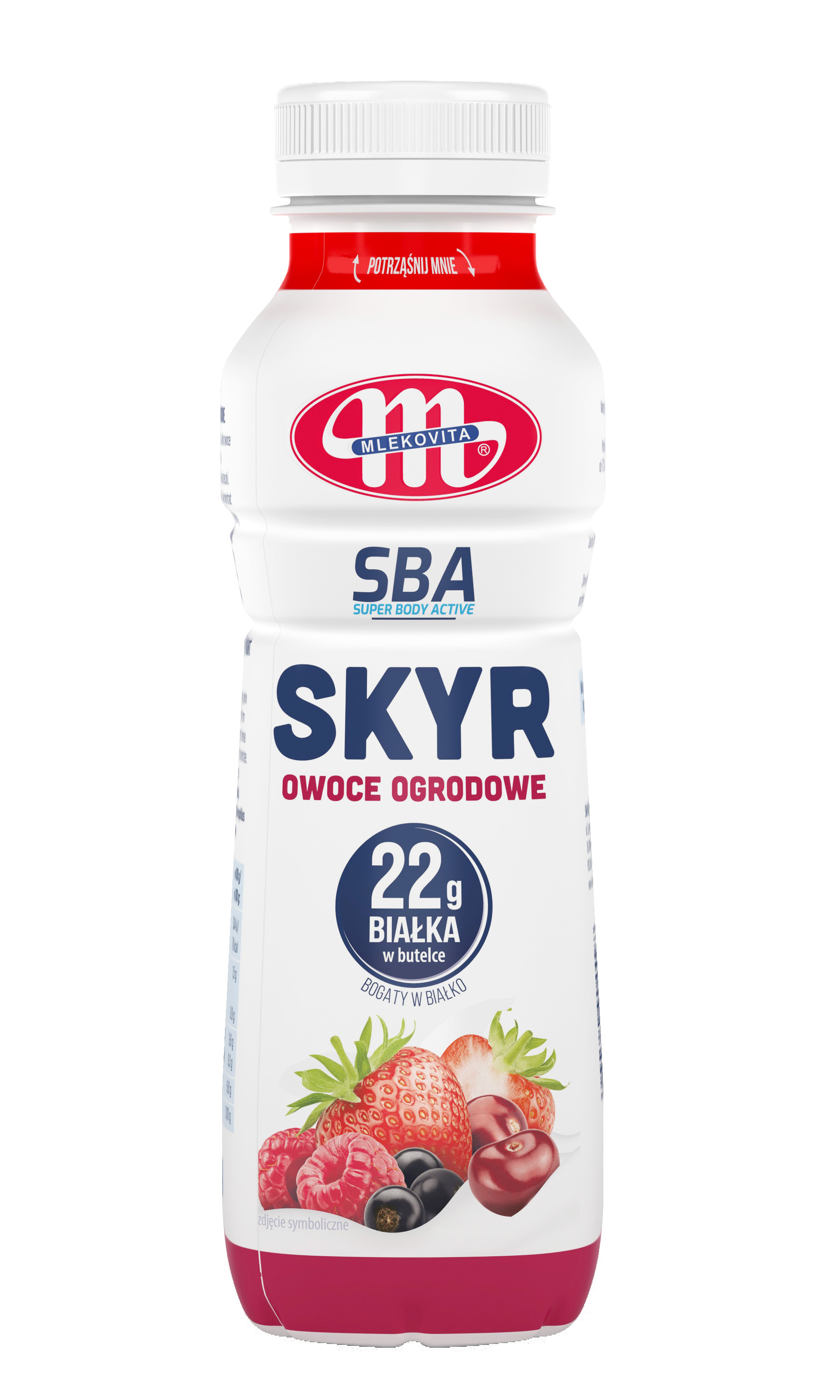Mlekovita Jogurt Skyr Typu Islandzkiego Owoce Ogrodowe Sba 330G