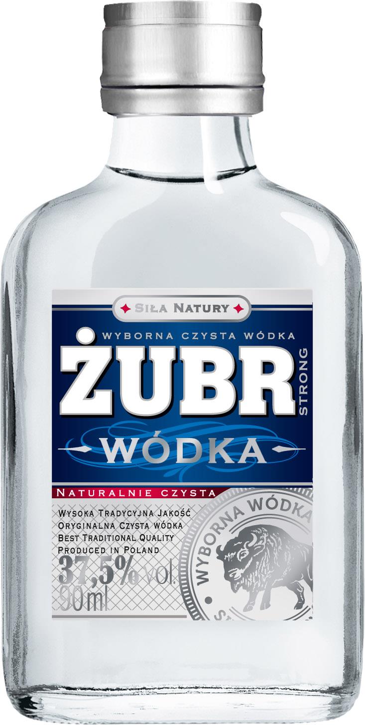 Żubr Wódka 37,5% Vol. 90 Ml