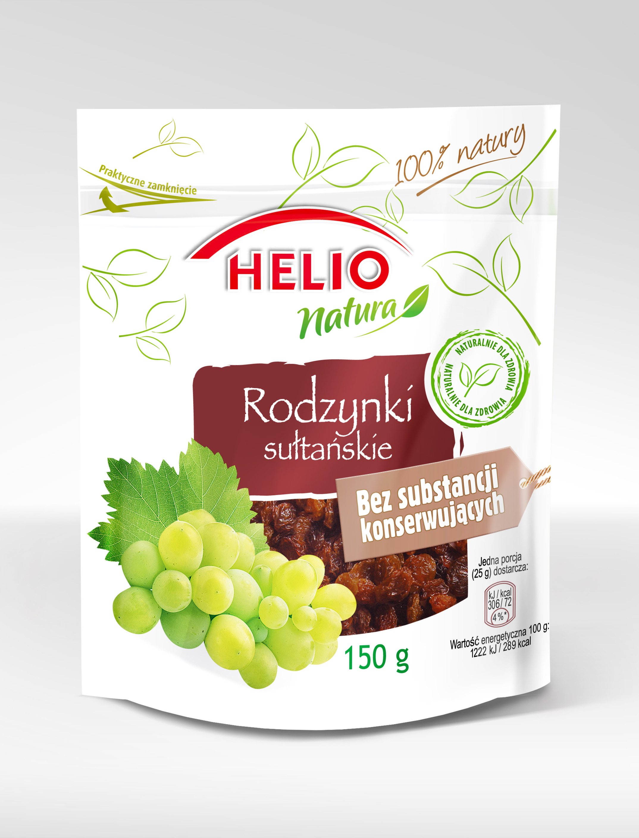 Rodzynki Sułtańskie 150G Helio Natura