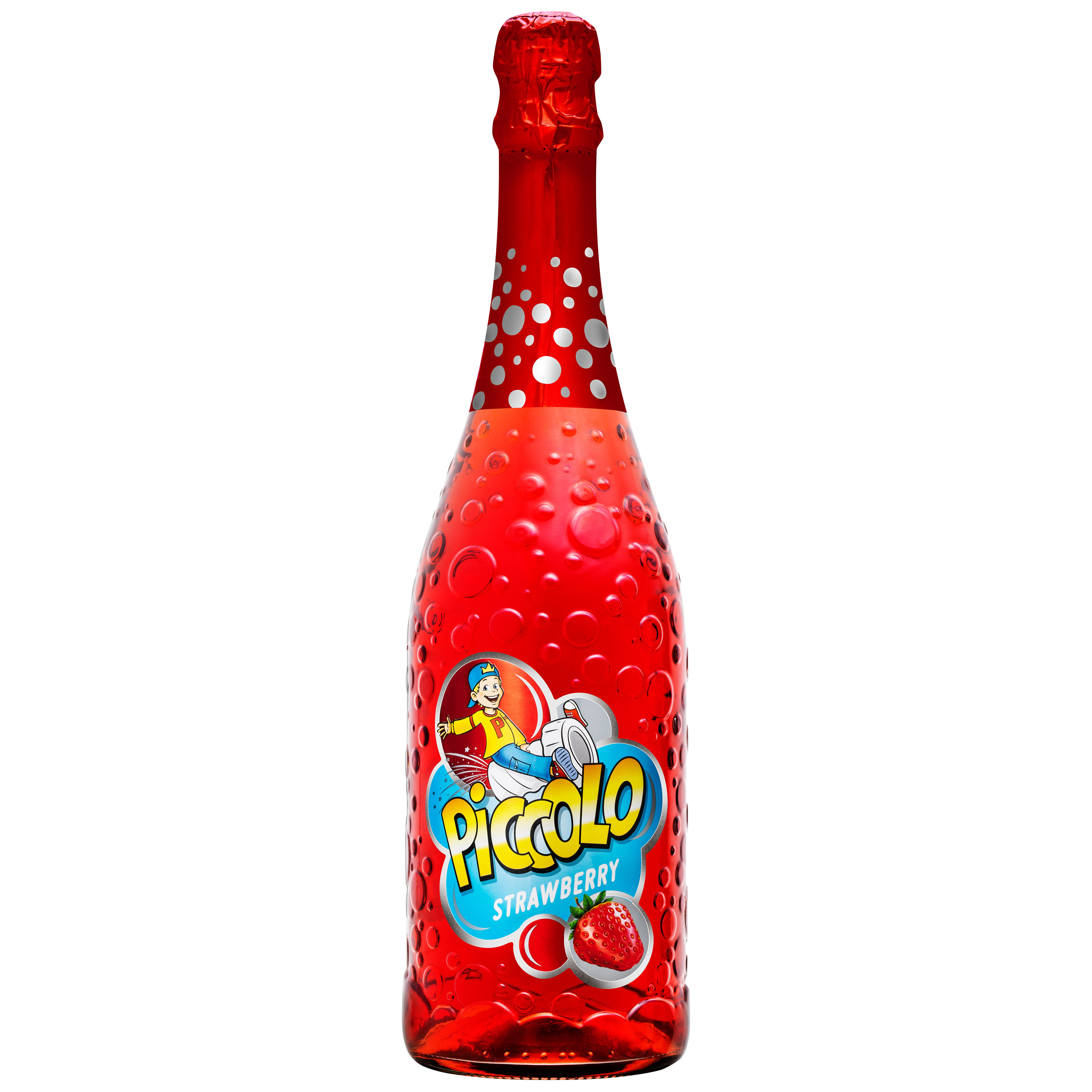 Napój Gazowany Piccolo Truskawka 750Ml