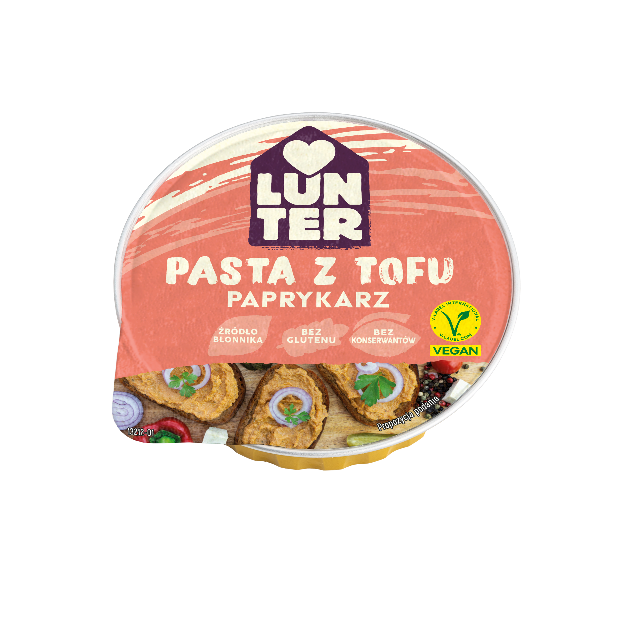Lunter Pasta Z Tofu Paprykarz 75G