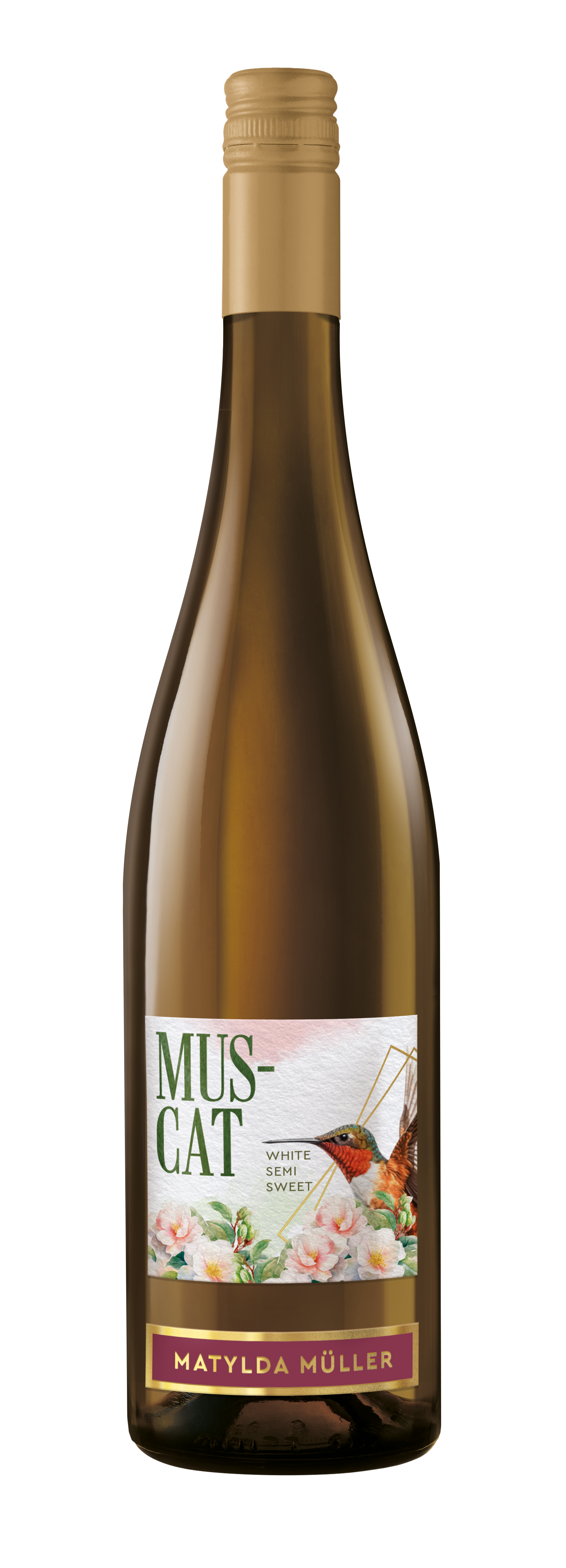 Matylda Muller Muscat White Semi Sweet 12% 0,75L