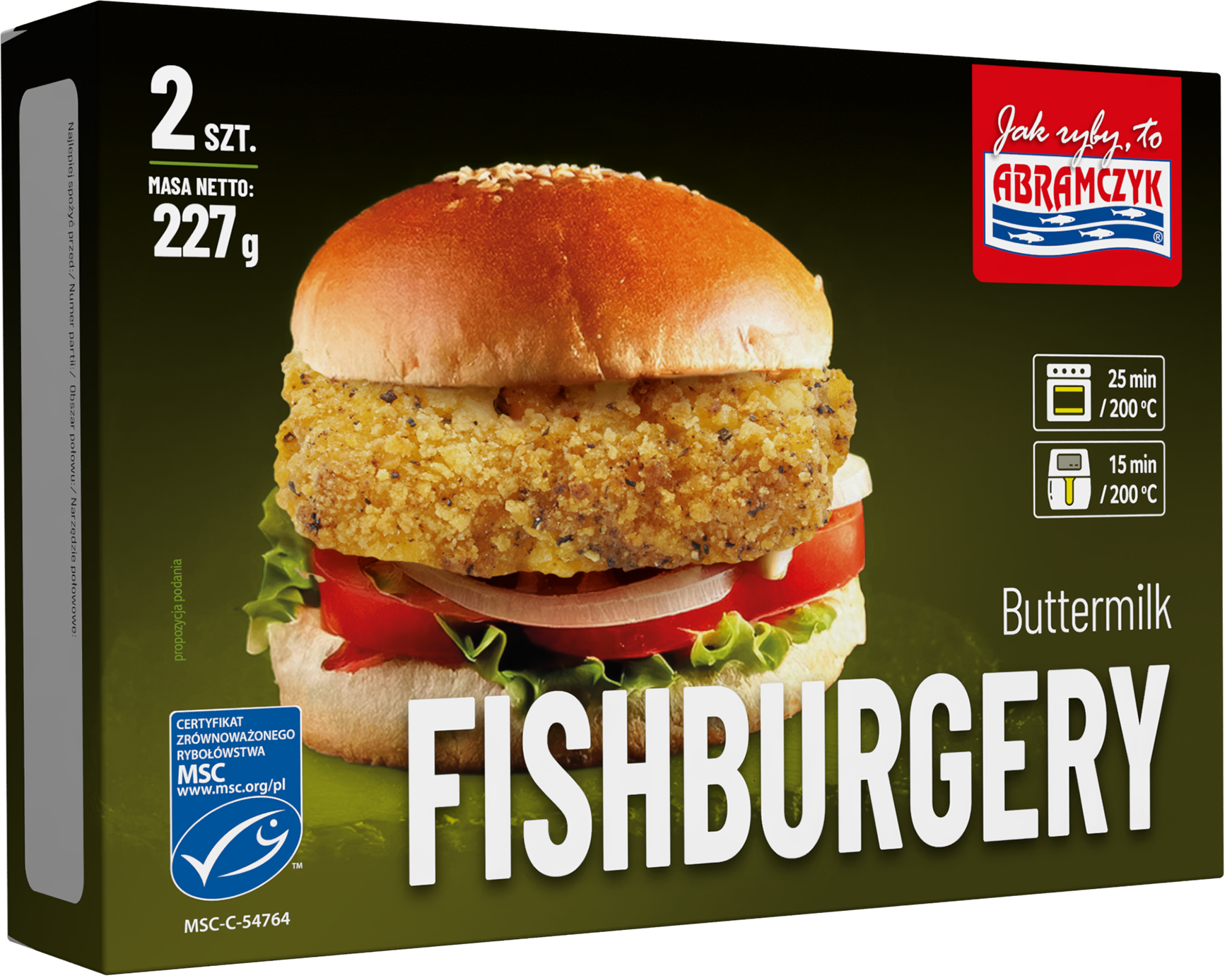 Abramczyk Fishburgery Buttermilk 227 G