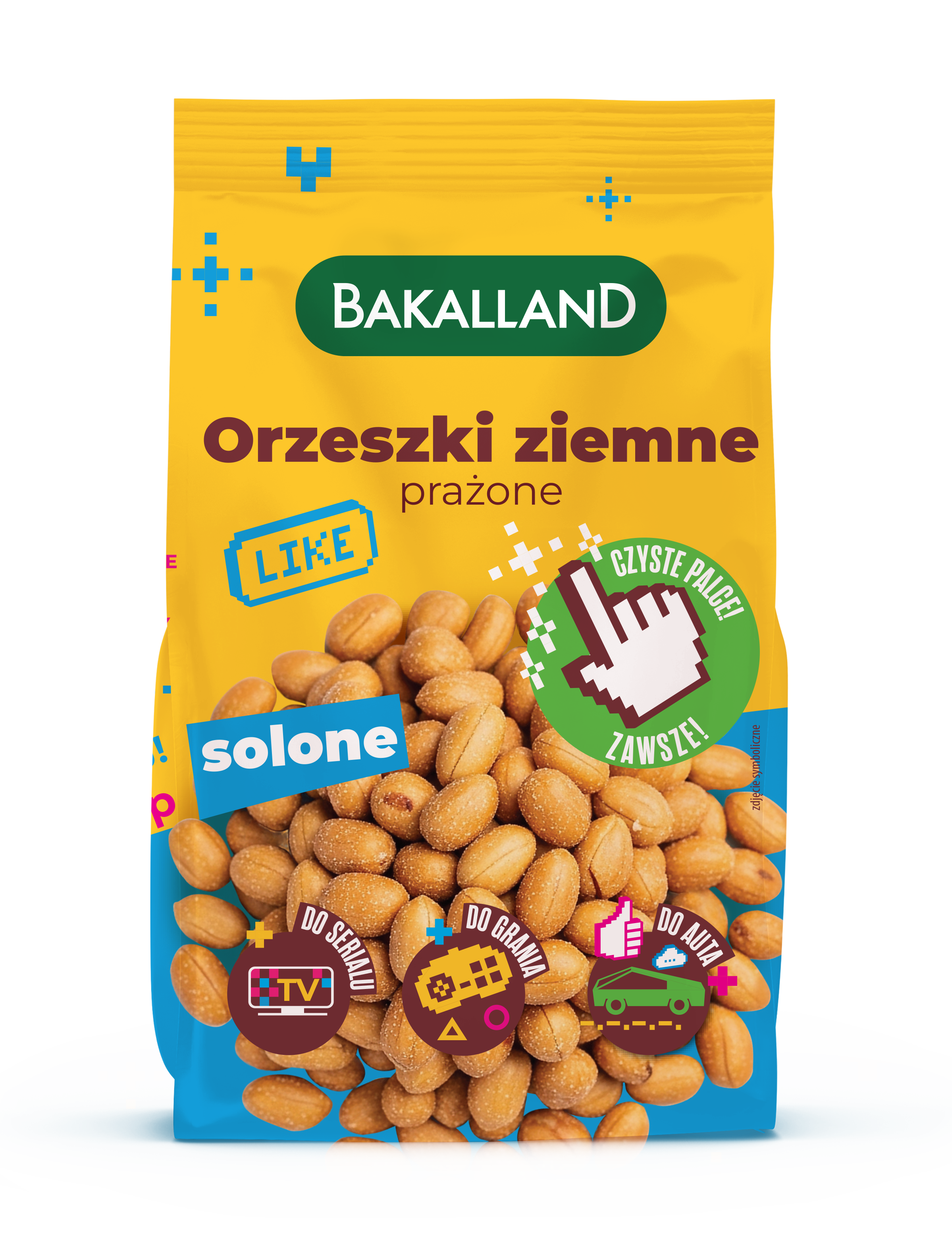 Bakalland Orzeszki Ziemne Prażone Solone 200 G