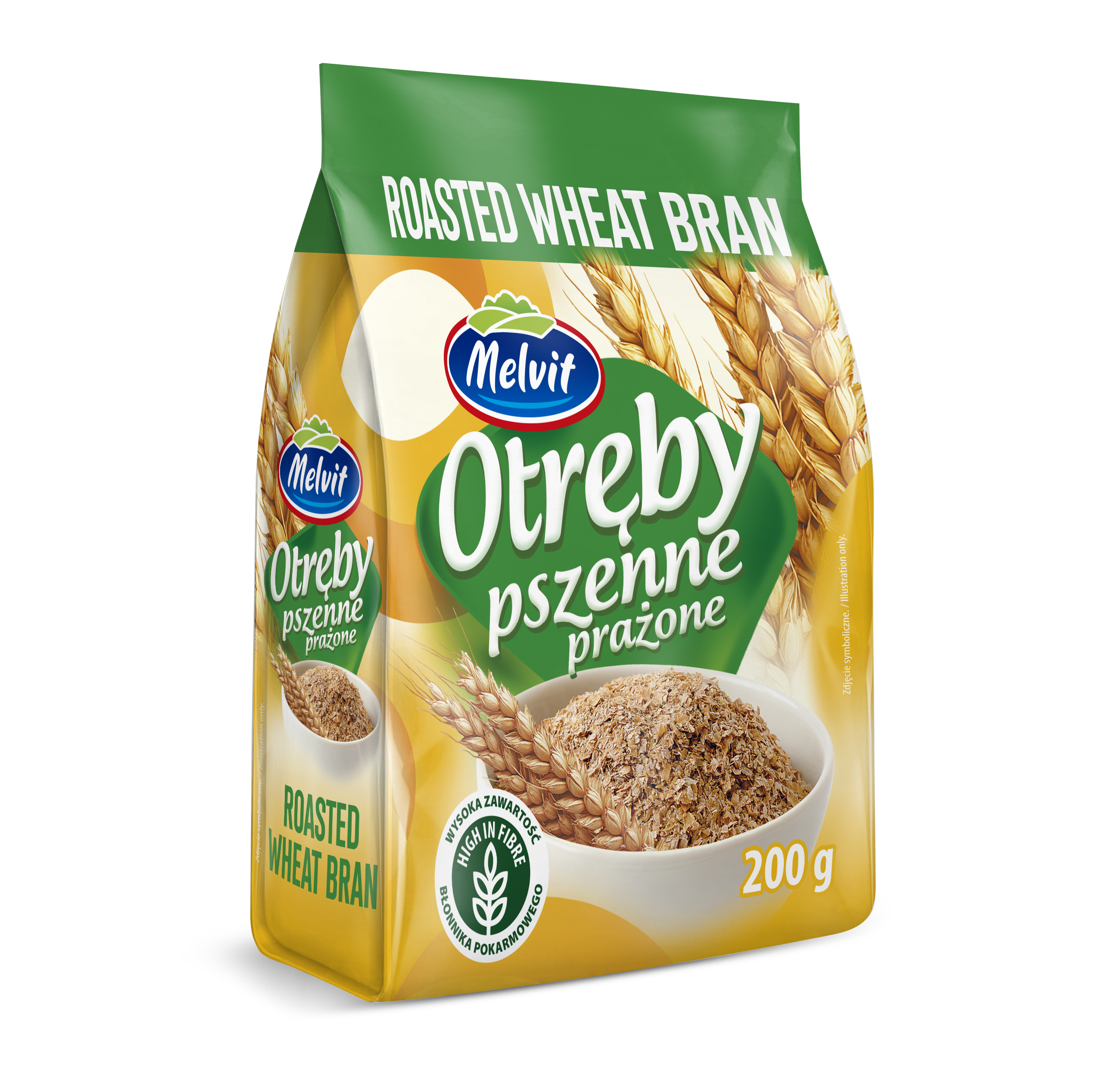 Melvit Otręby Pszenne 200G