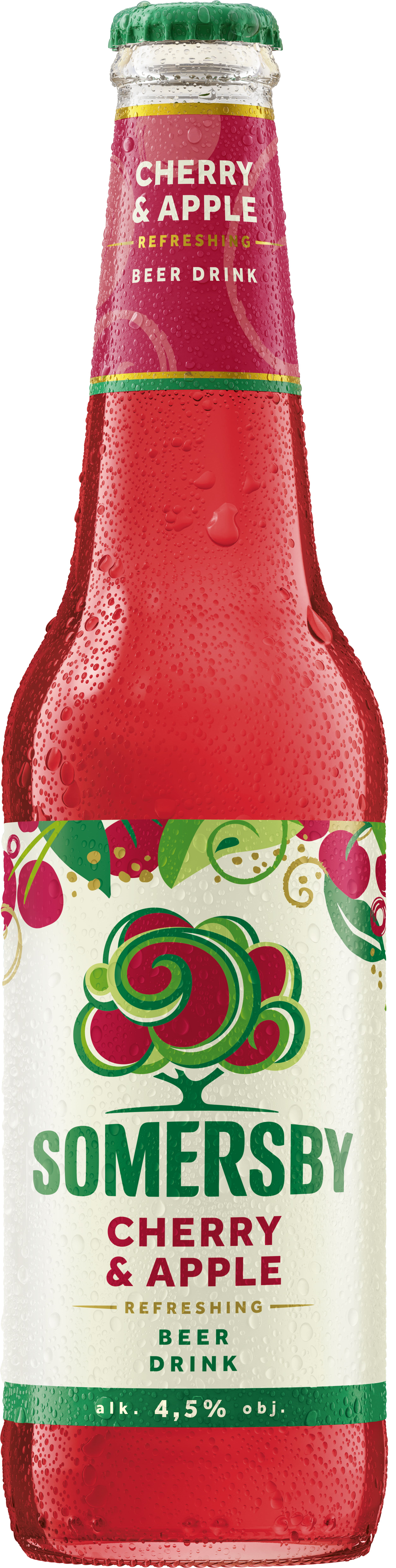 Somersby Cherry&Apple 4,5% 400 Ml, Butelka Bezzwrotna