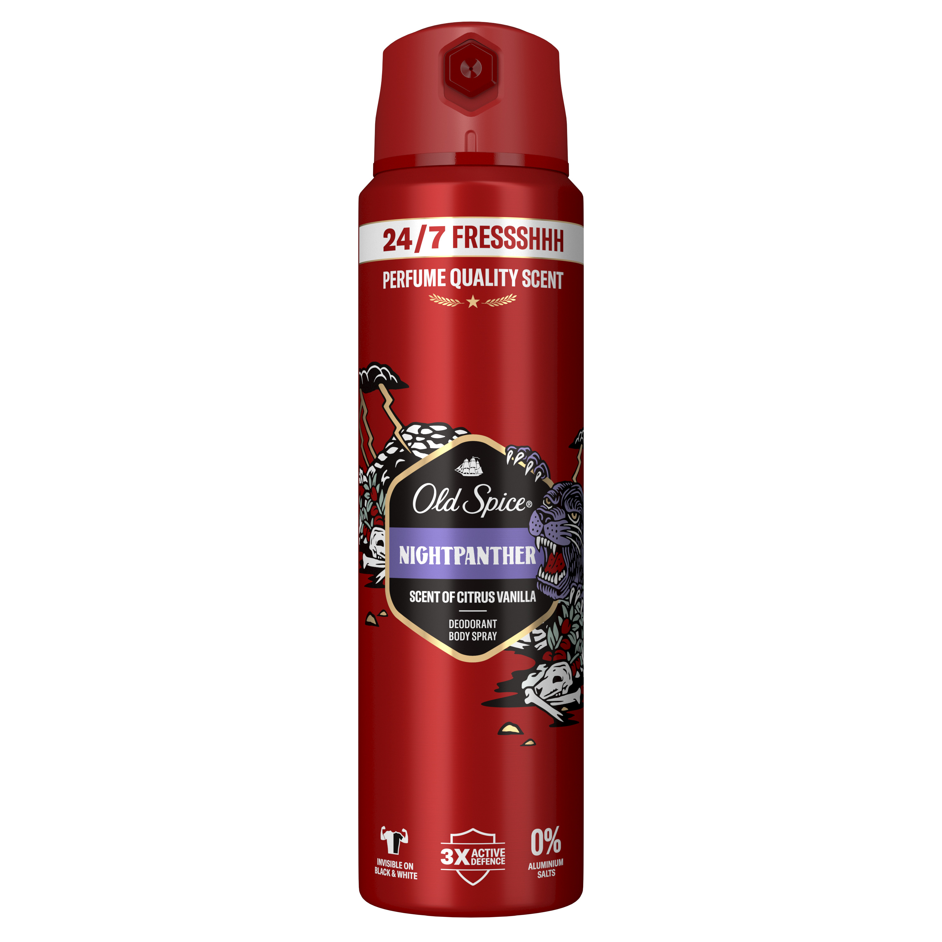 Old Spice Night Panther Dezodorant W Sprayu Dla Mężczyzn 150Ml
