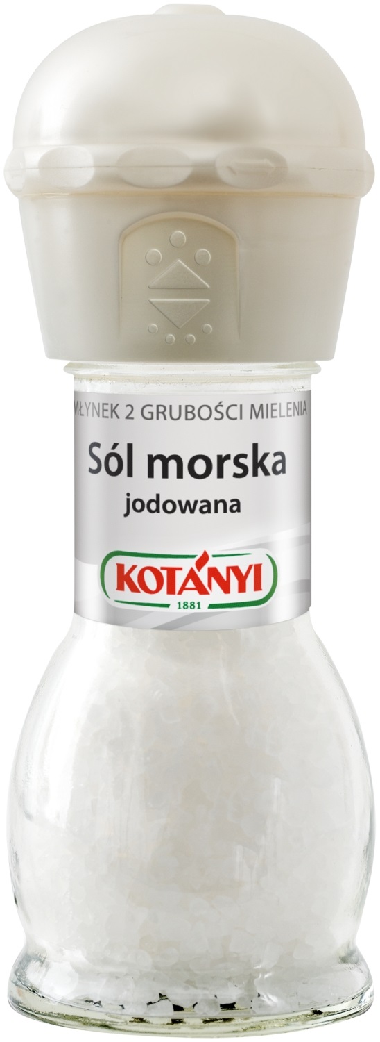 Kotanyi Młynek Sól Morska Jodowana 92G