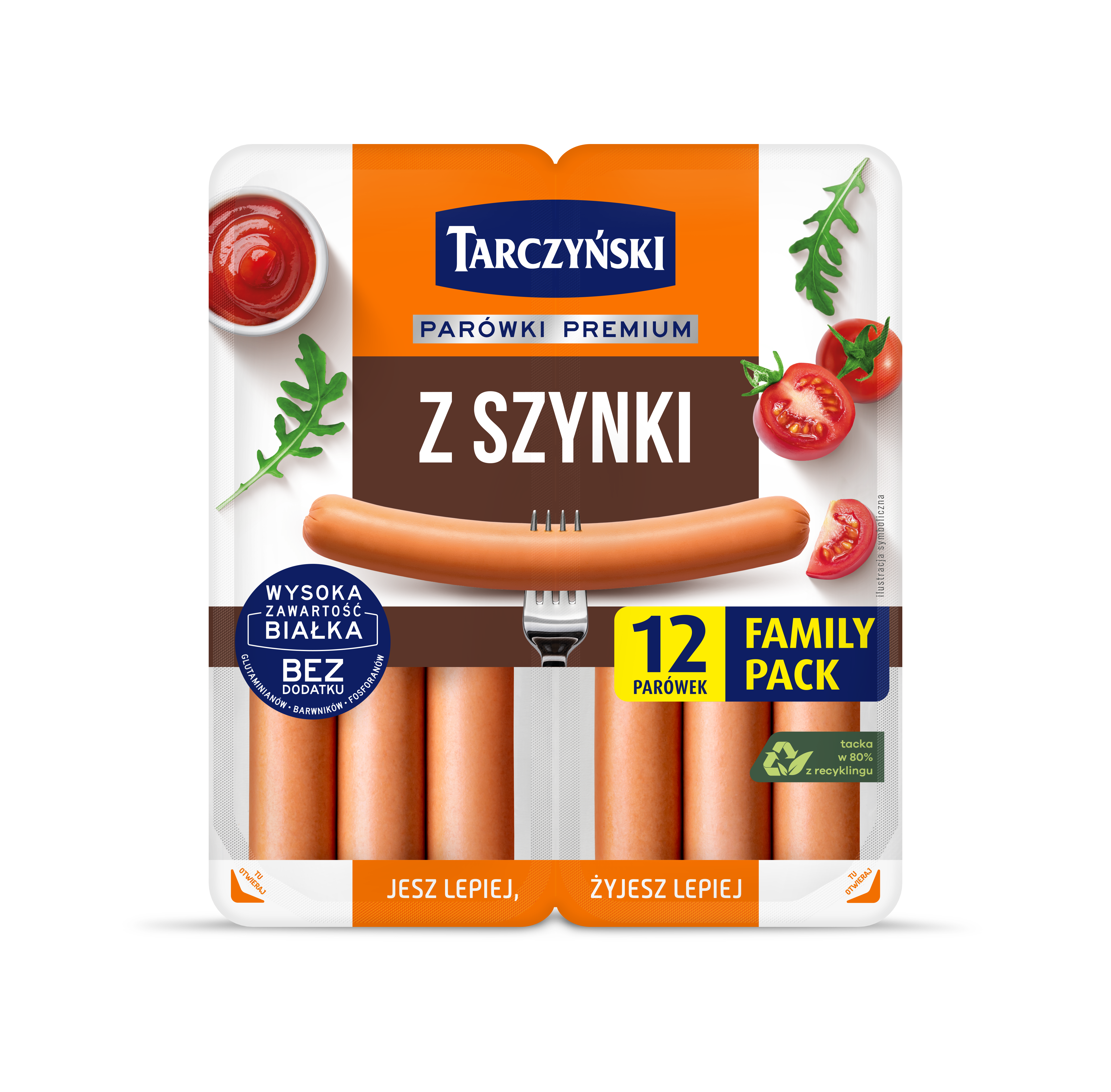Parówki Z Szynki Family Pack 440 G Tarczyński