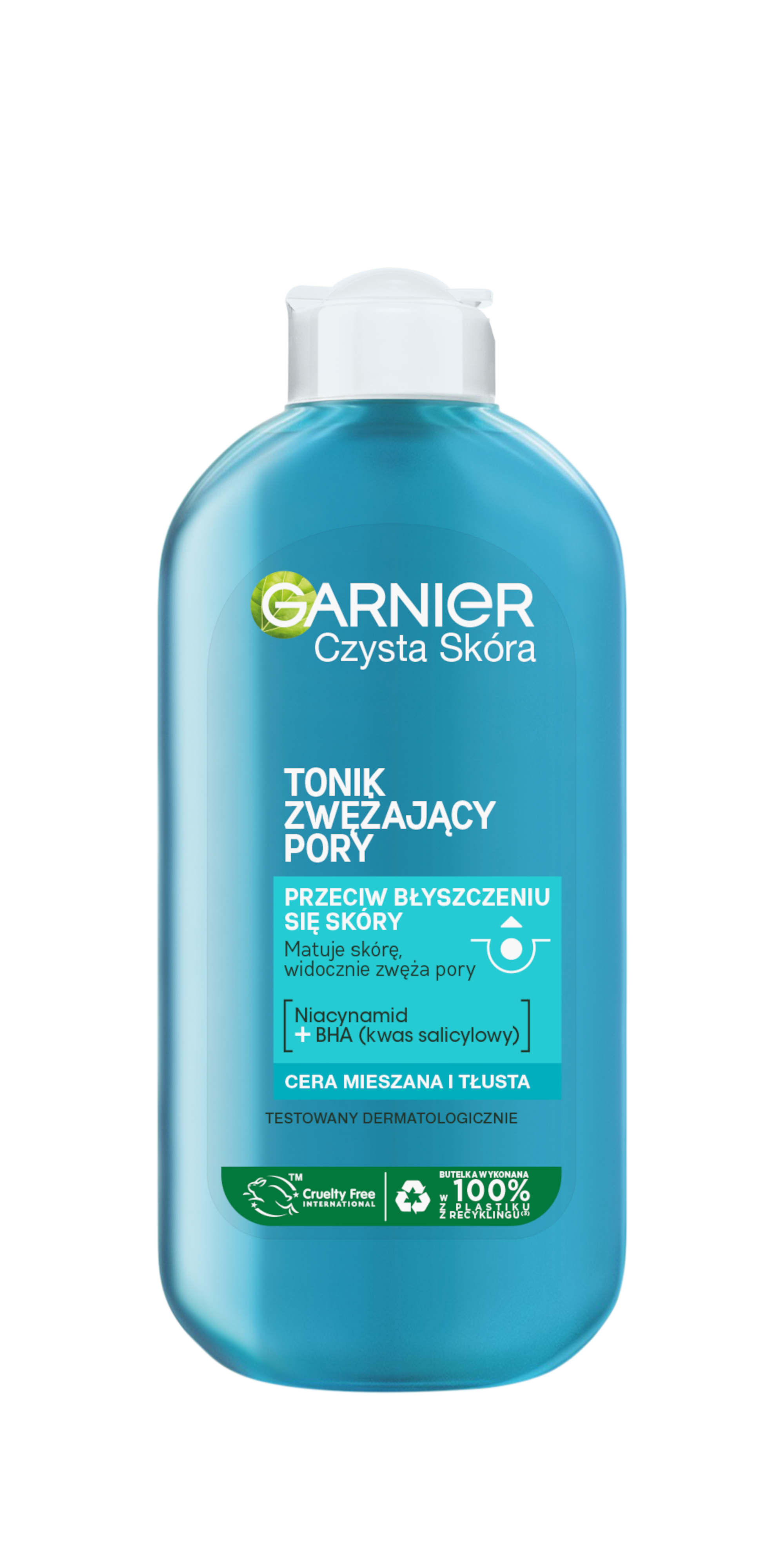 Garnier Czysta Skóra Tonik Zwężający Pory 200 Ml