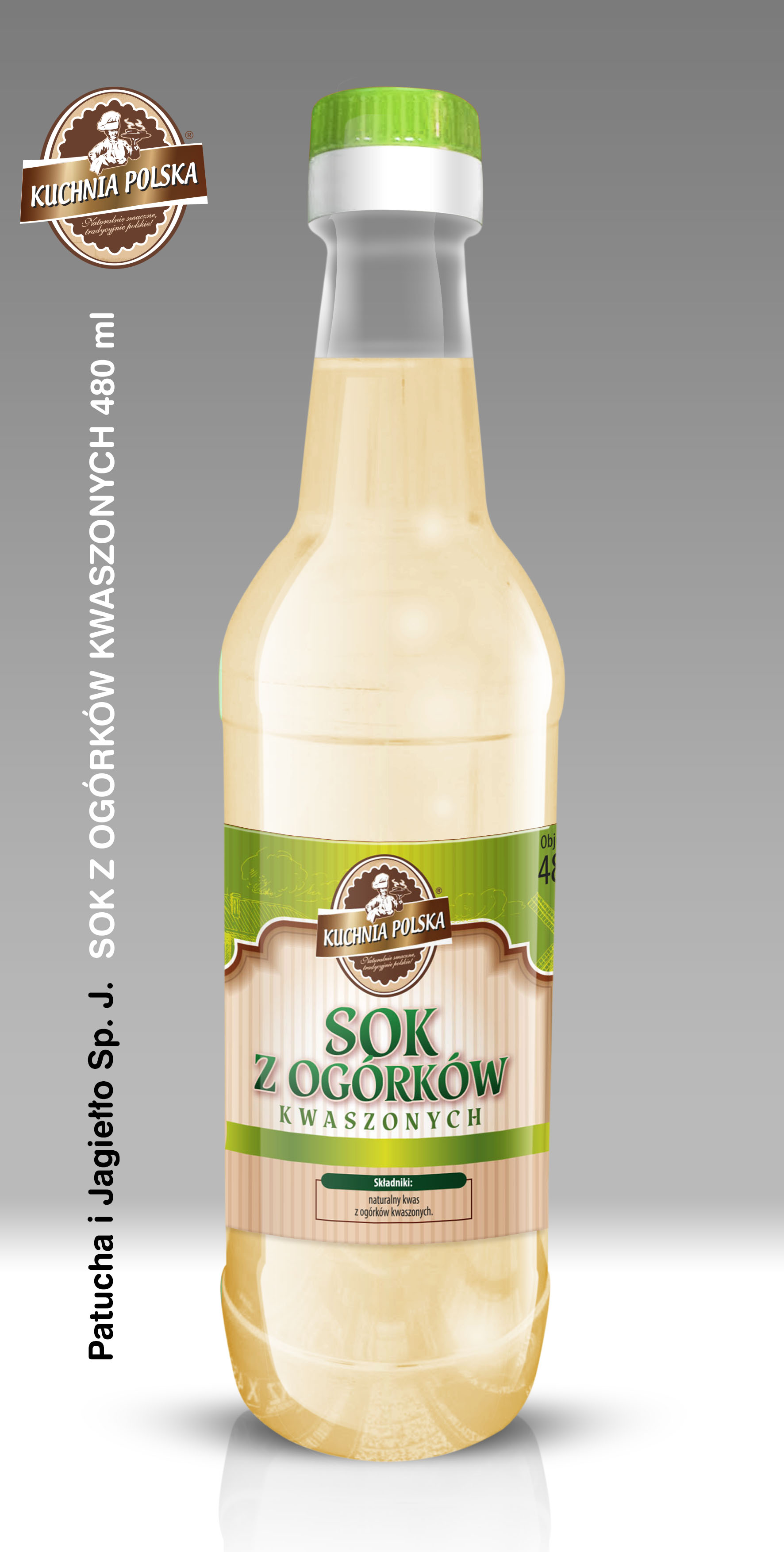 Sok Z Ogórków Kiszonych Polska 480Ml Kuchnia Polska