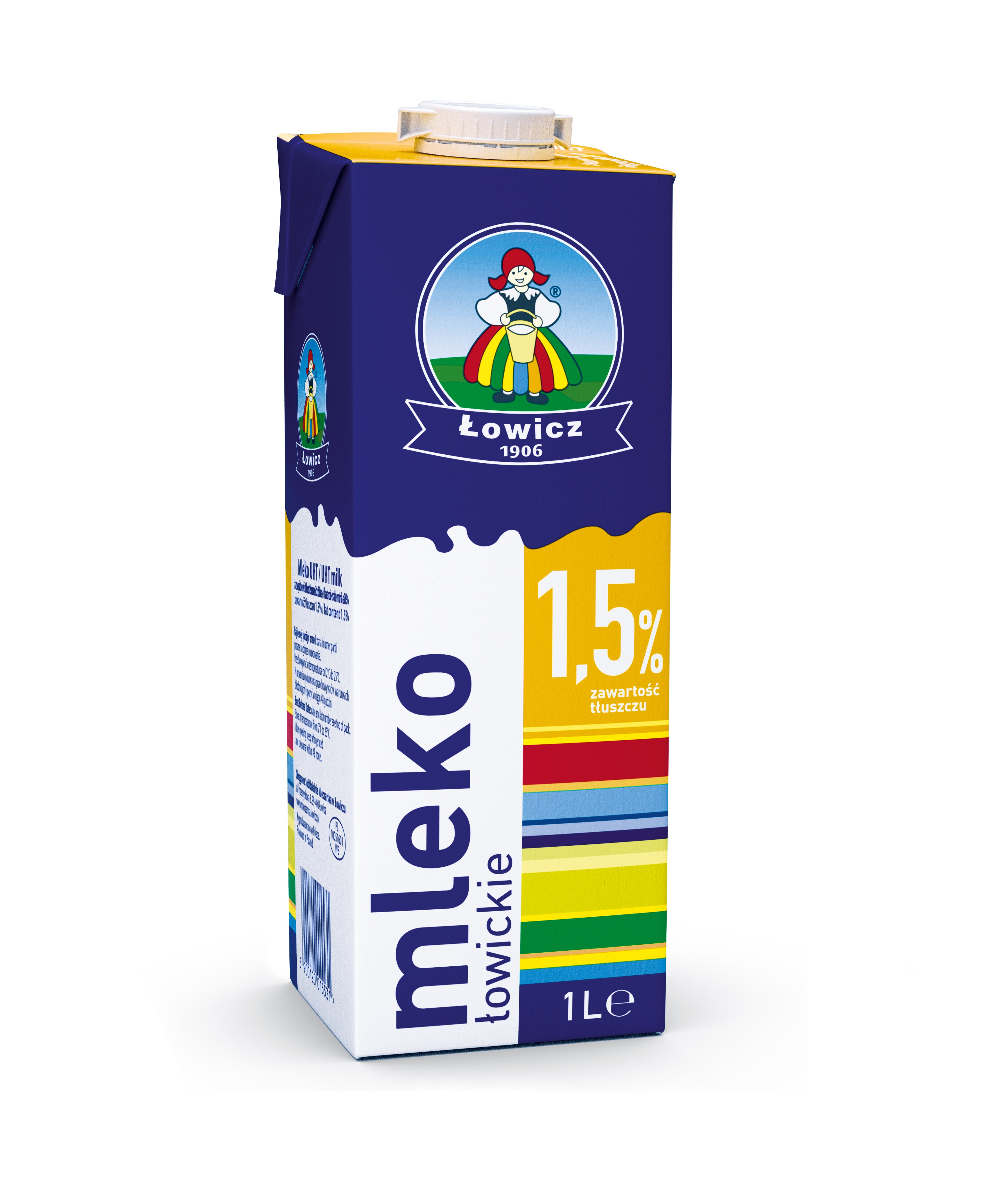 Mleko Łowickie Premium Uht 2% 1L Łowicz