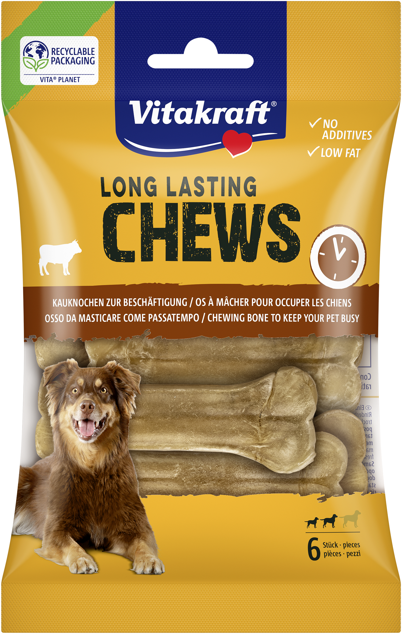 Vitakraft Chews Intens Kość Wiązana 8 Cm D/Psa 108G