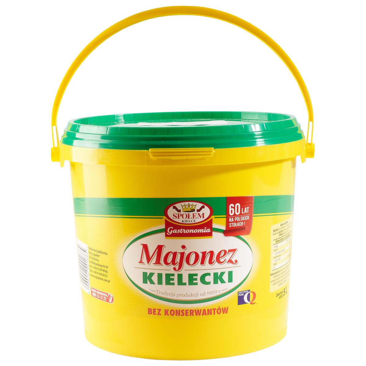 Majonez Kielecki Bez Konserwantów 5L
