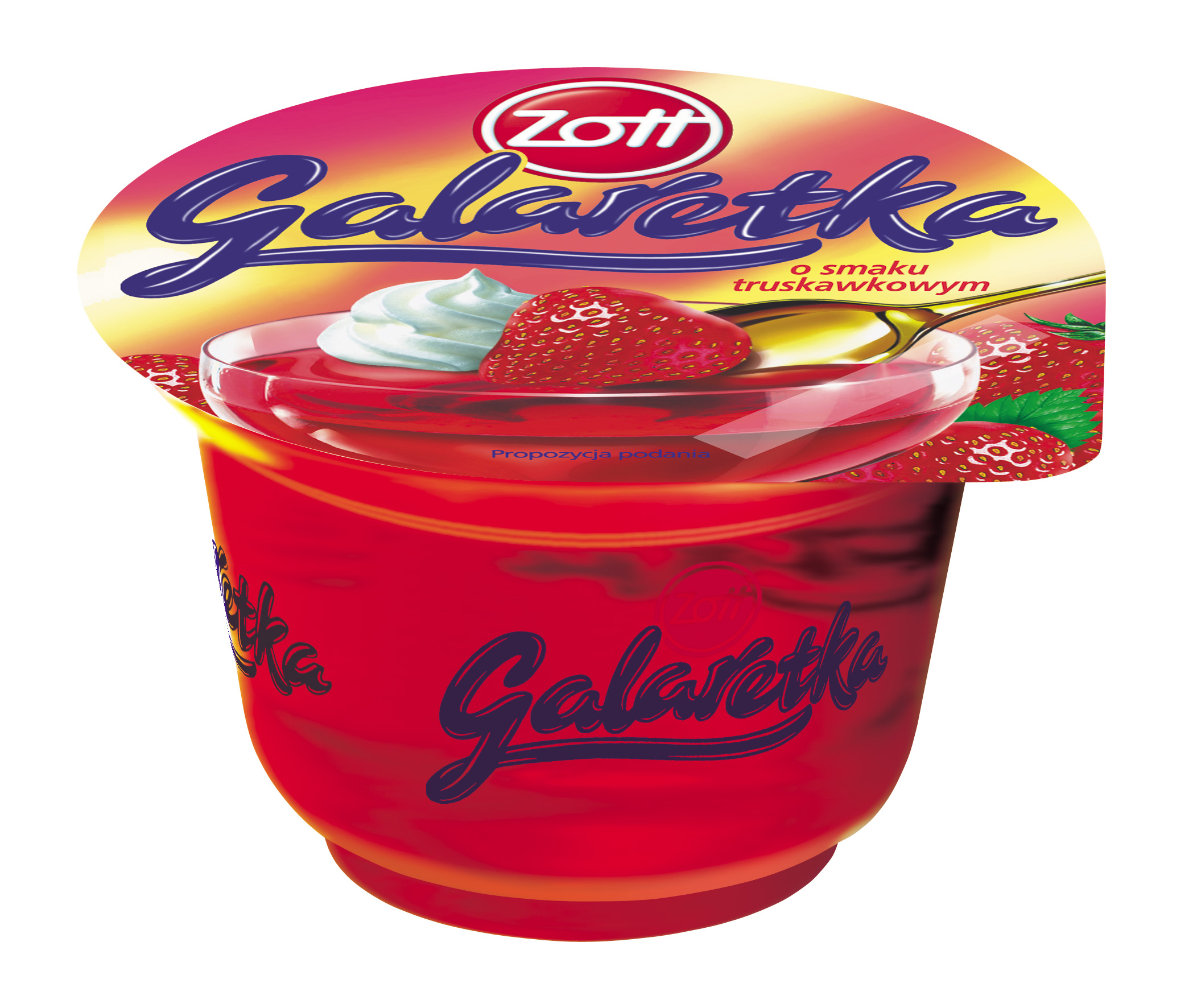 Zott Galaretka Truskawkowa 175G