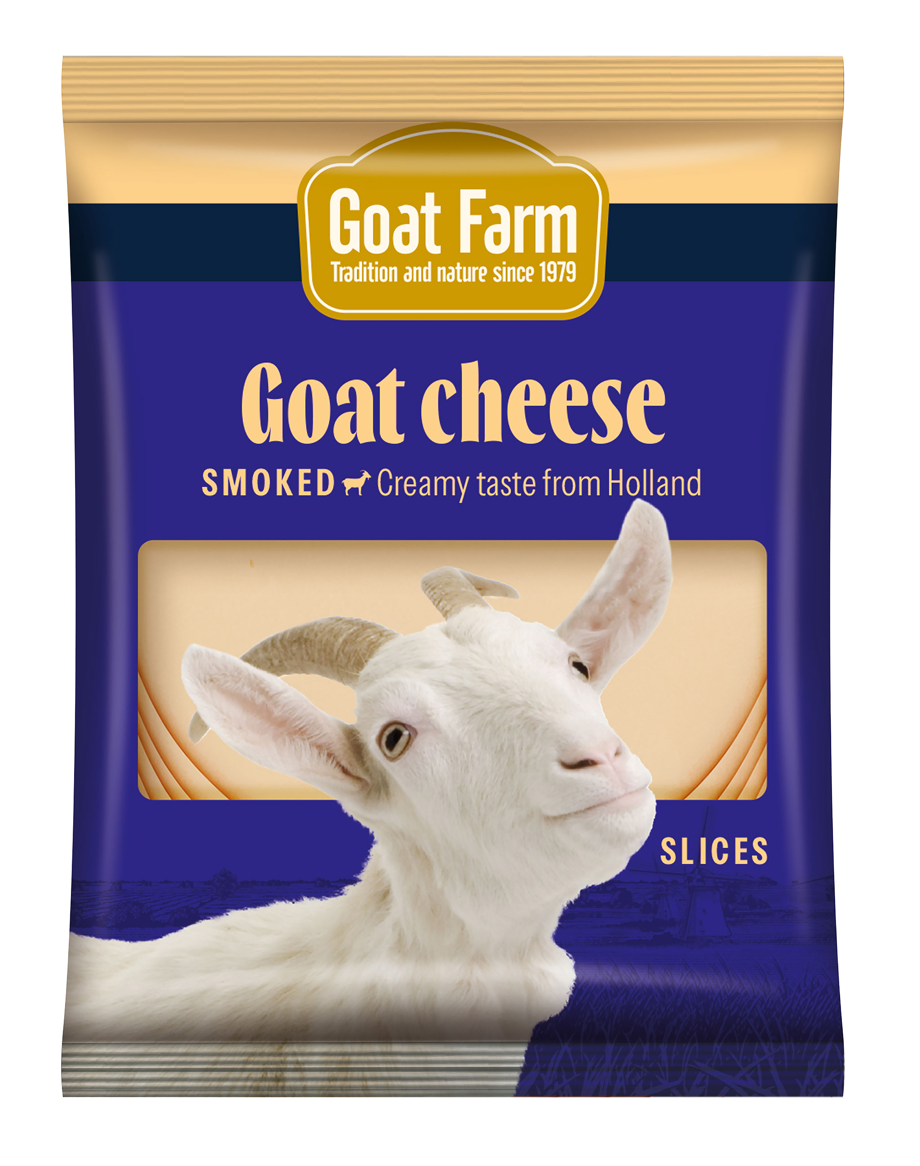 Goat Farm Ser Kozi Wędzony Plastry 100G