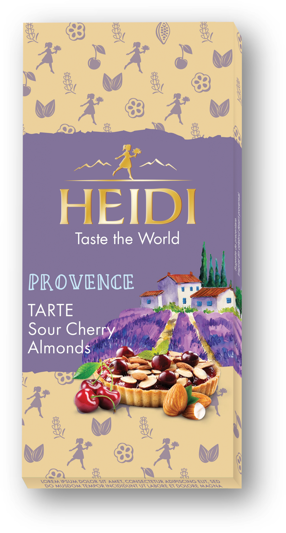 Heidi Provence Sour Cherry Alm.Tart 80G
