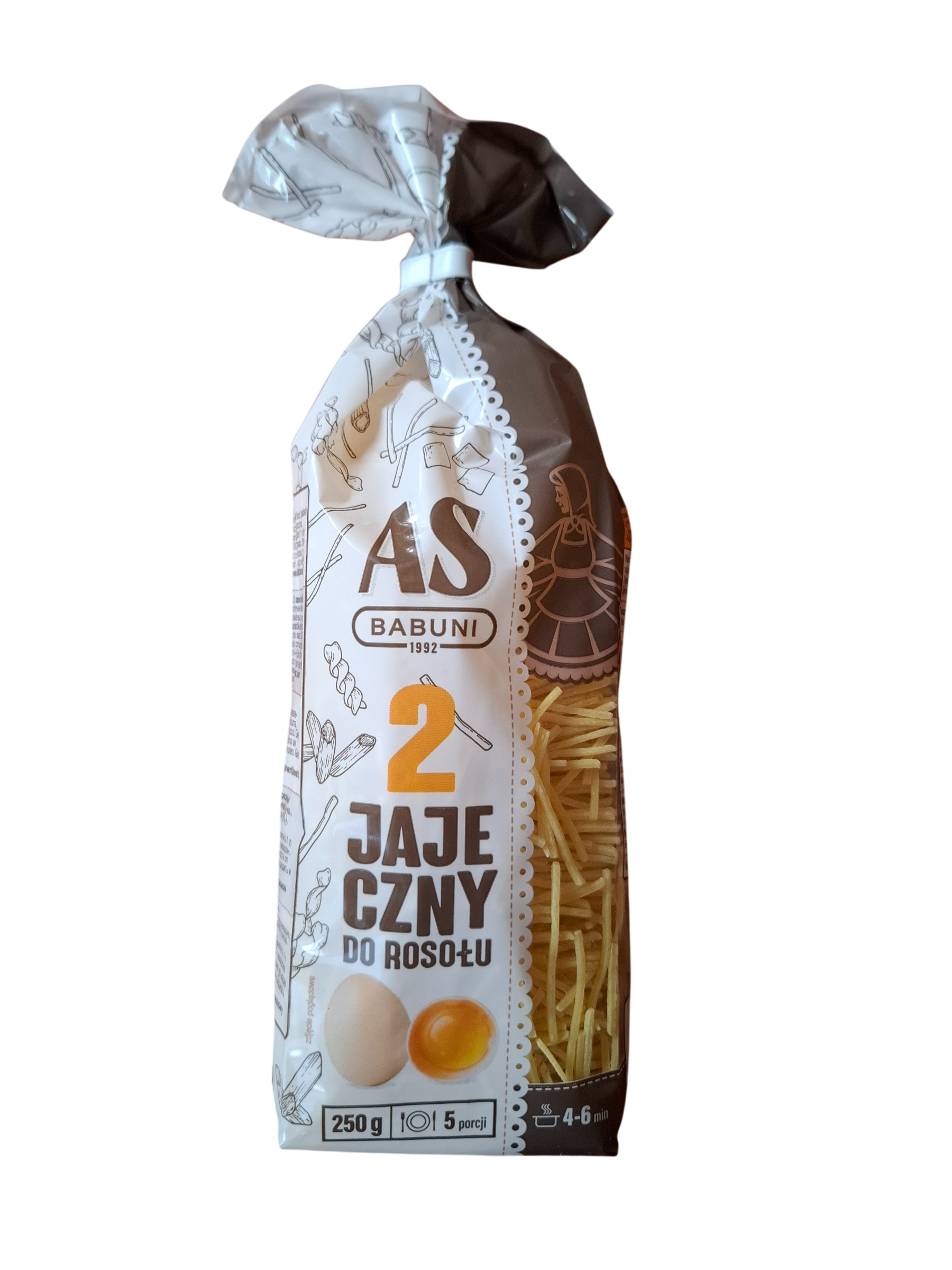 As Babuni Makaron 2-Jajeczna Krajanka 250G