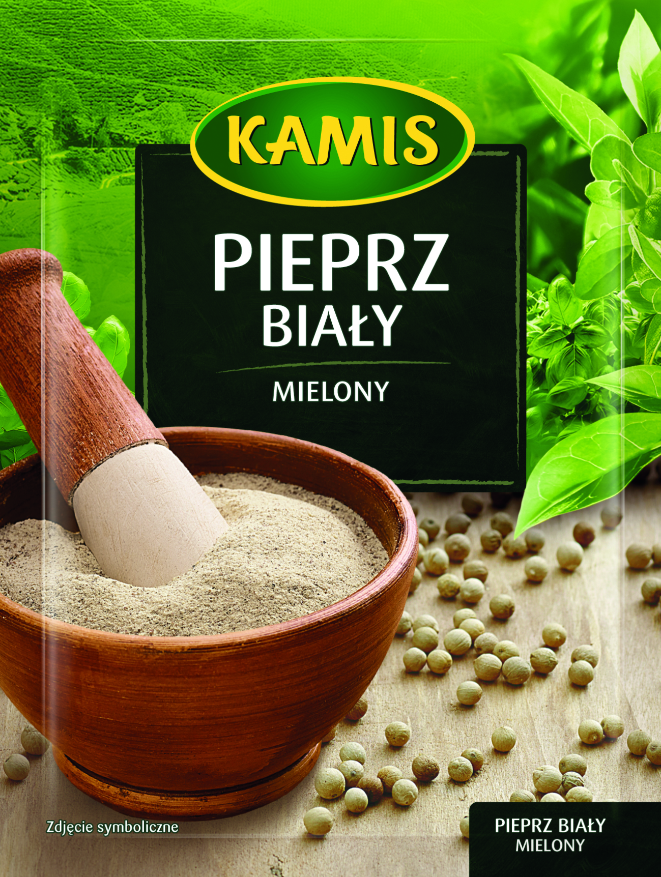 Kamis Pieprz Biały Mielony 15 G