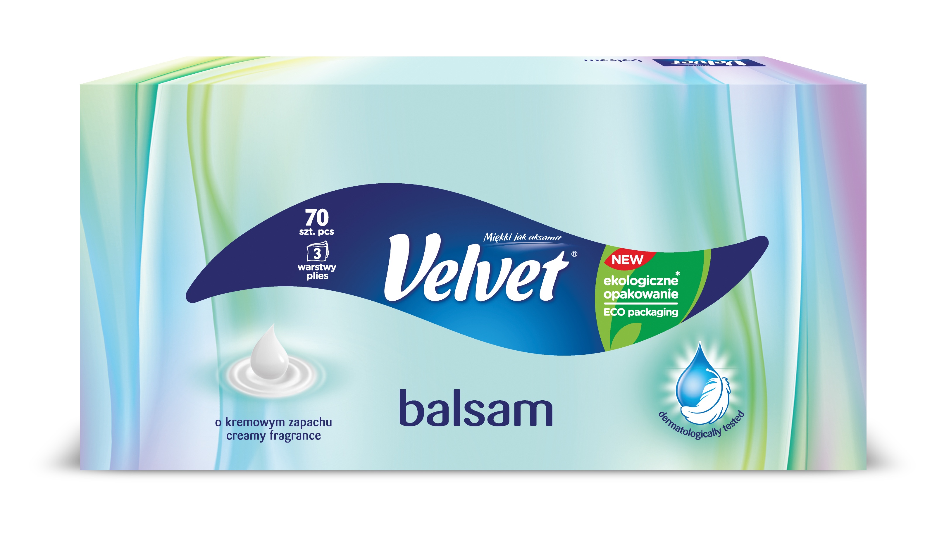 Chusteczki Uniwersalne Velvet Balsam Zapach A'70