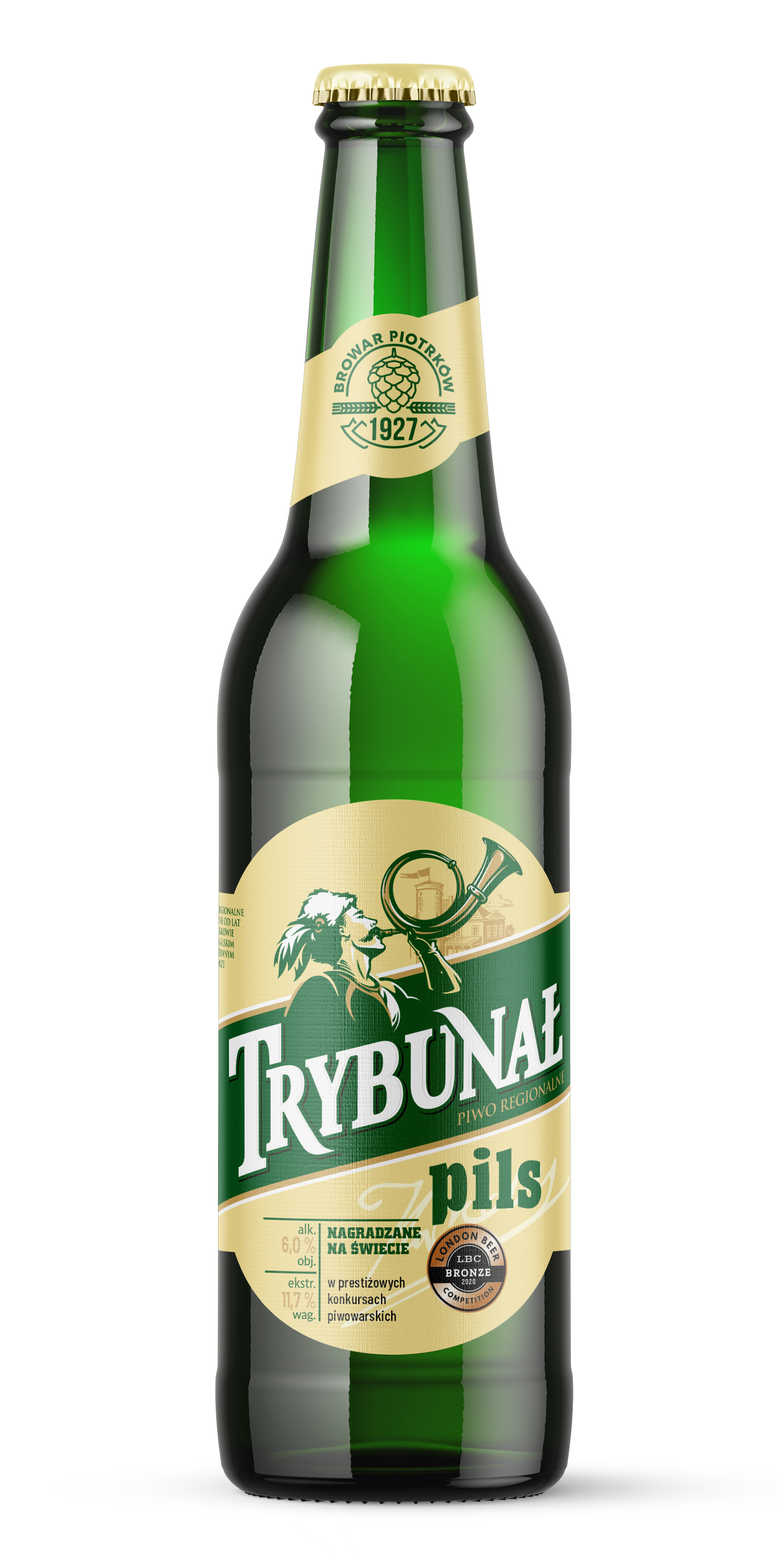 Piwo Trybunał Pils 500 Ml Butelka Bezzwrotna