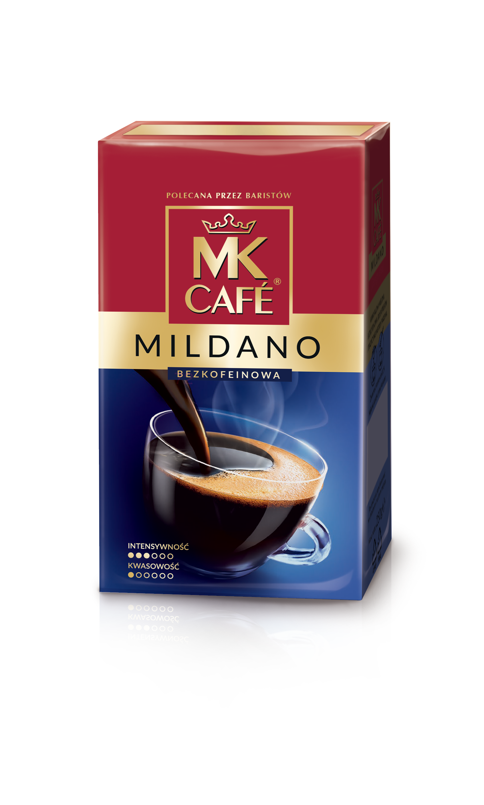 Mk Cafe Mildano Bezkofeinowa 250 G Kawa Palona Mielona